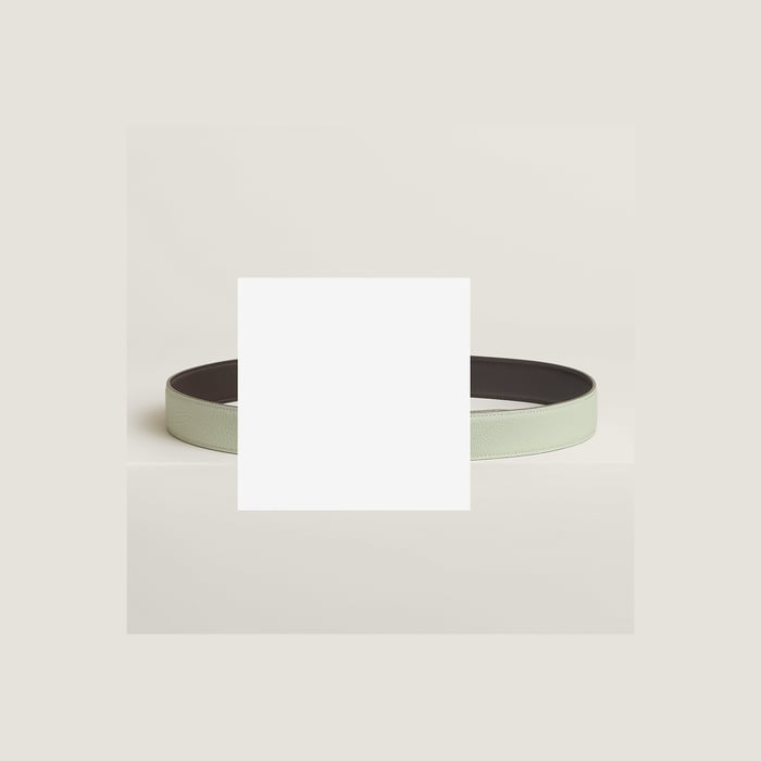 H d'Ancre Belt Buckle & Reversible Leather Strap 32 MM
