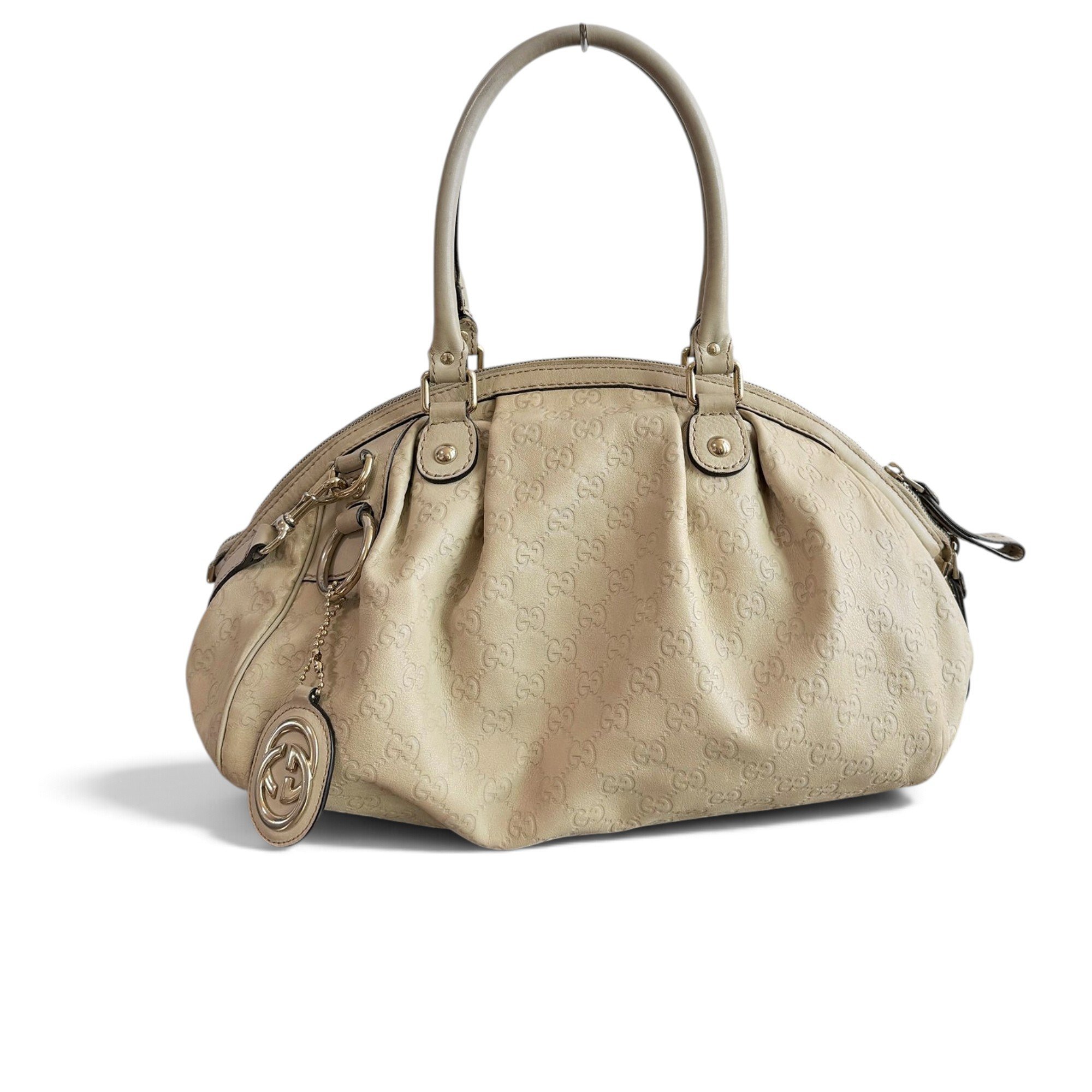 Sukey leather satchel