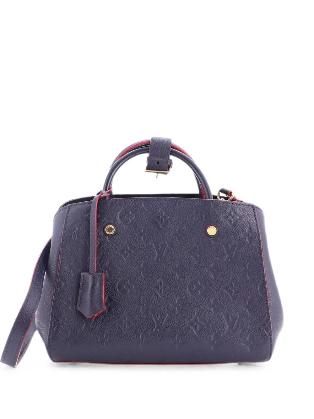 Montaigne Handbag Monogram Empreinte Leather BB satchel
