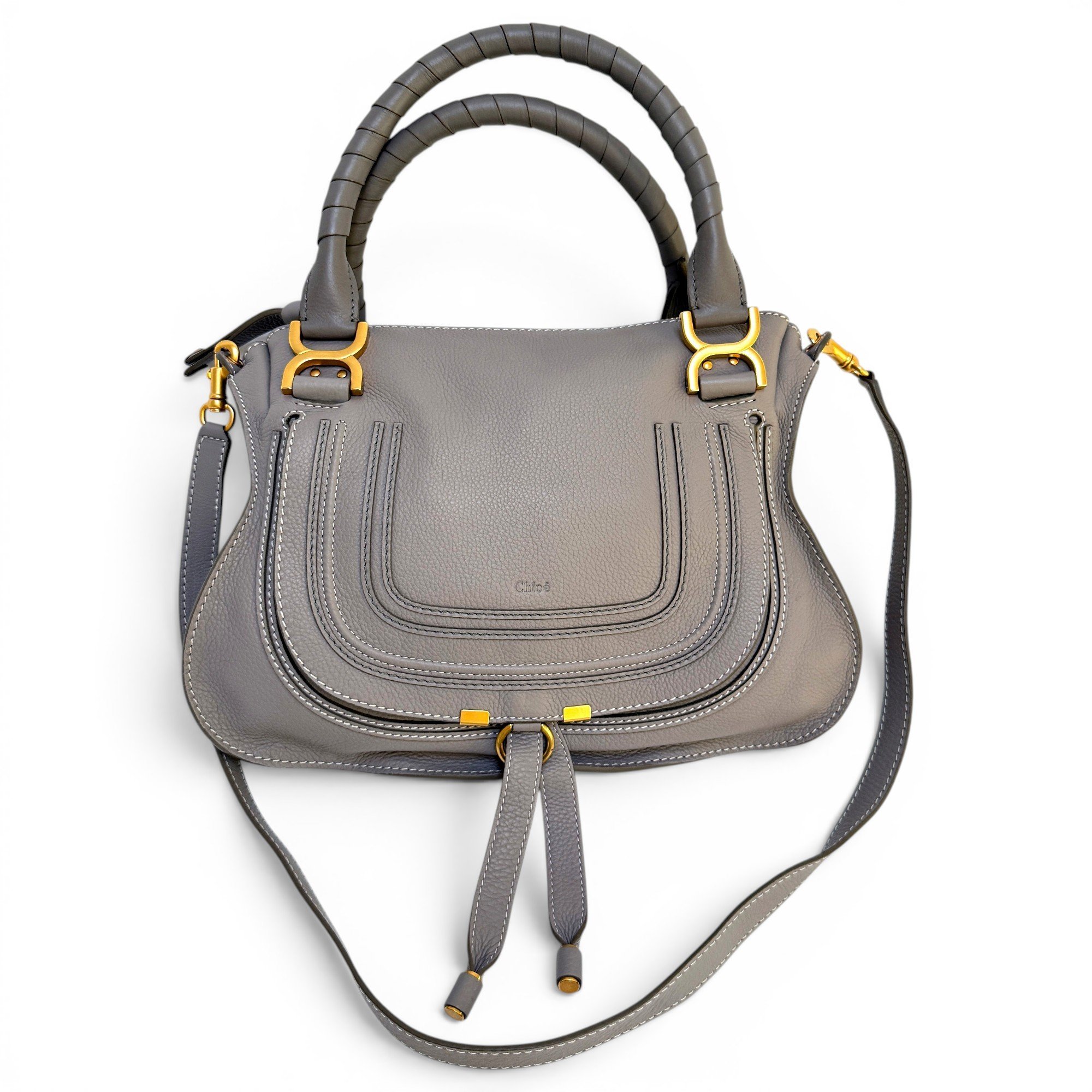 Marcie leather handbag