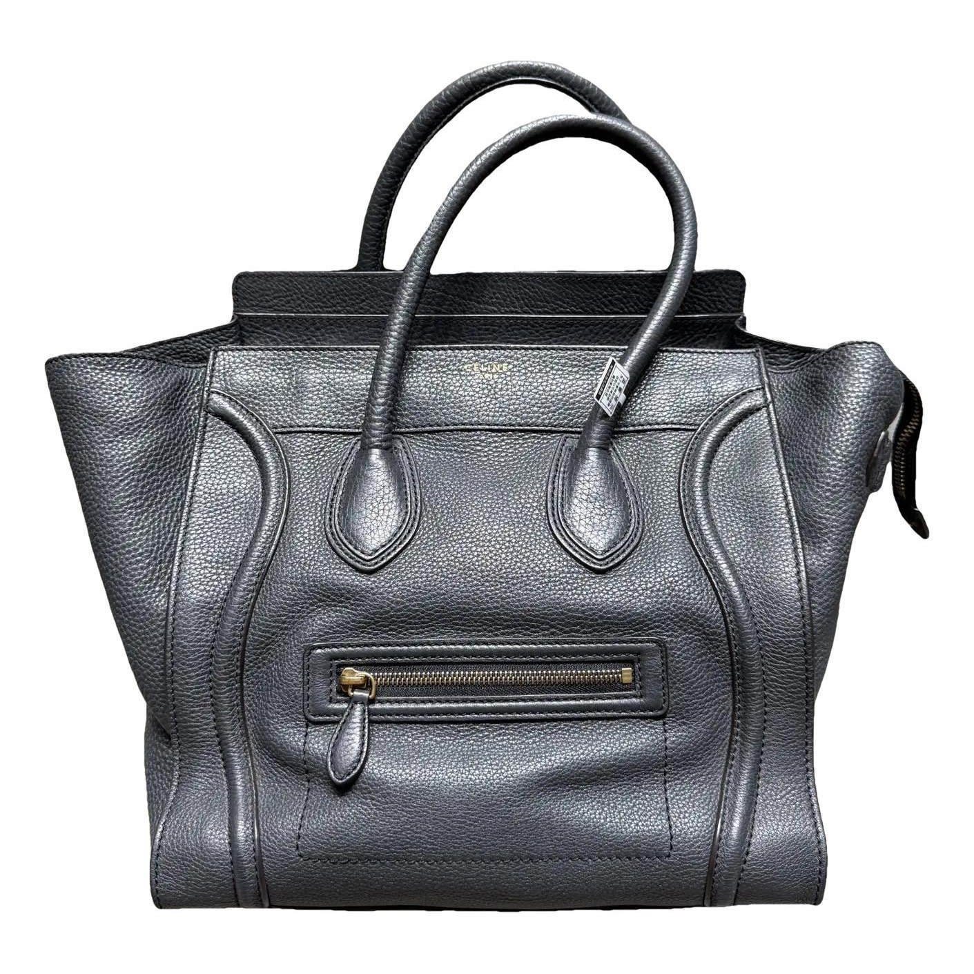 Luggage leather handbag