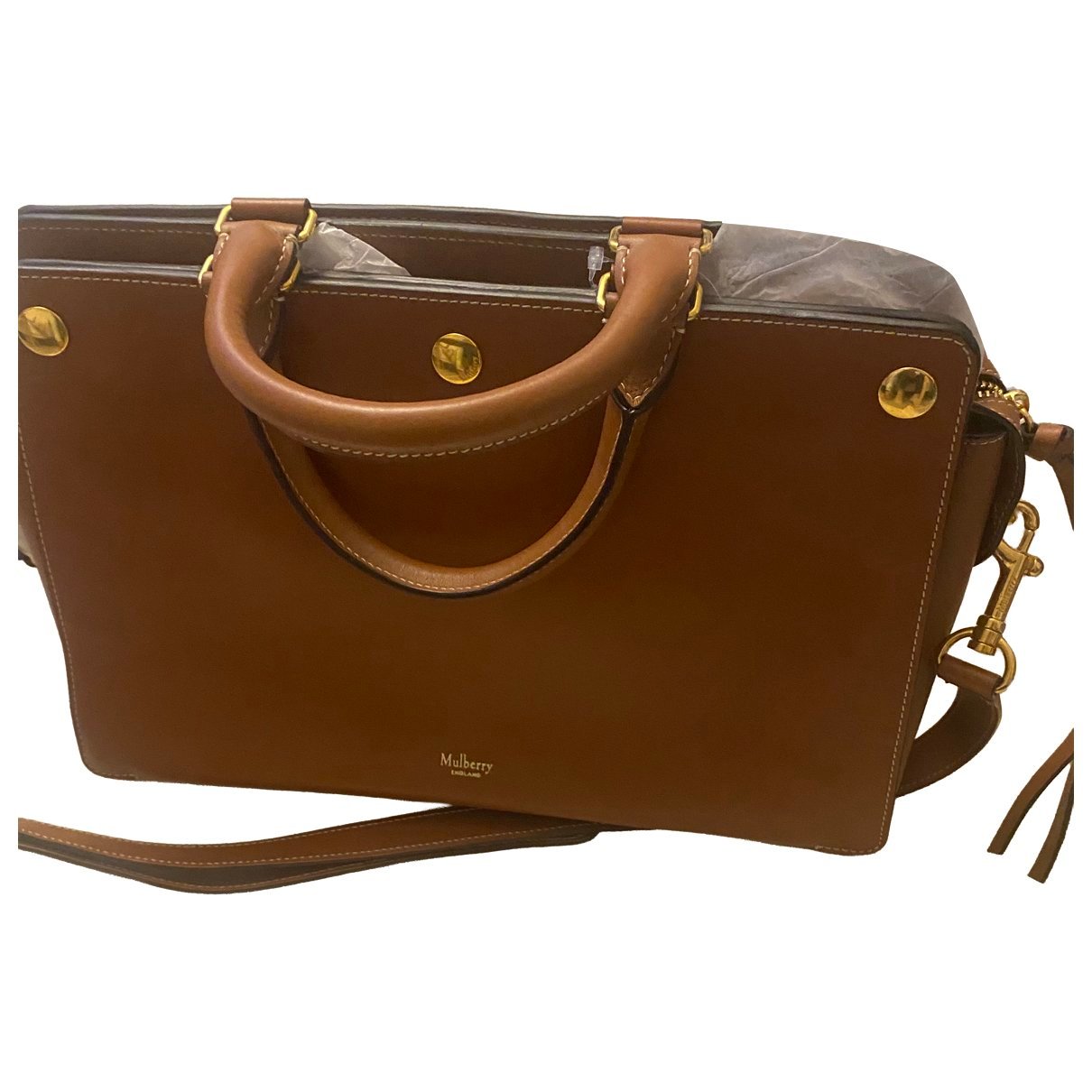 Leather handbag