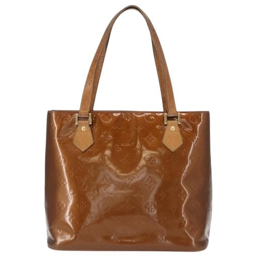 Houston patent leather handbag