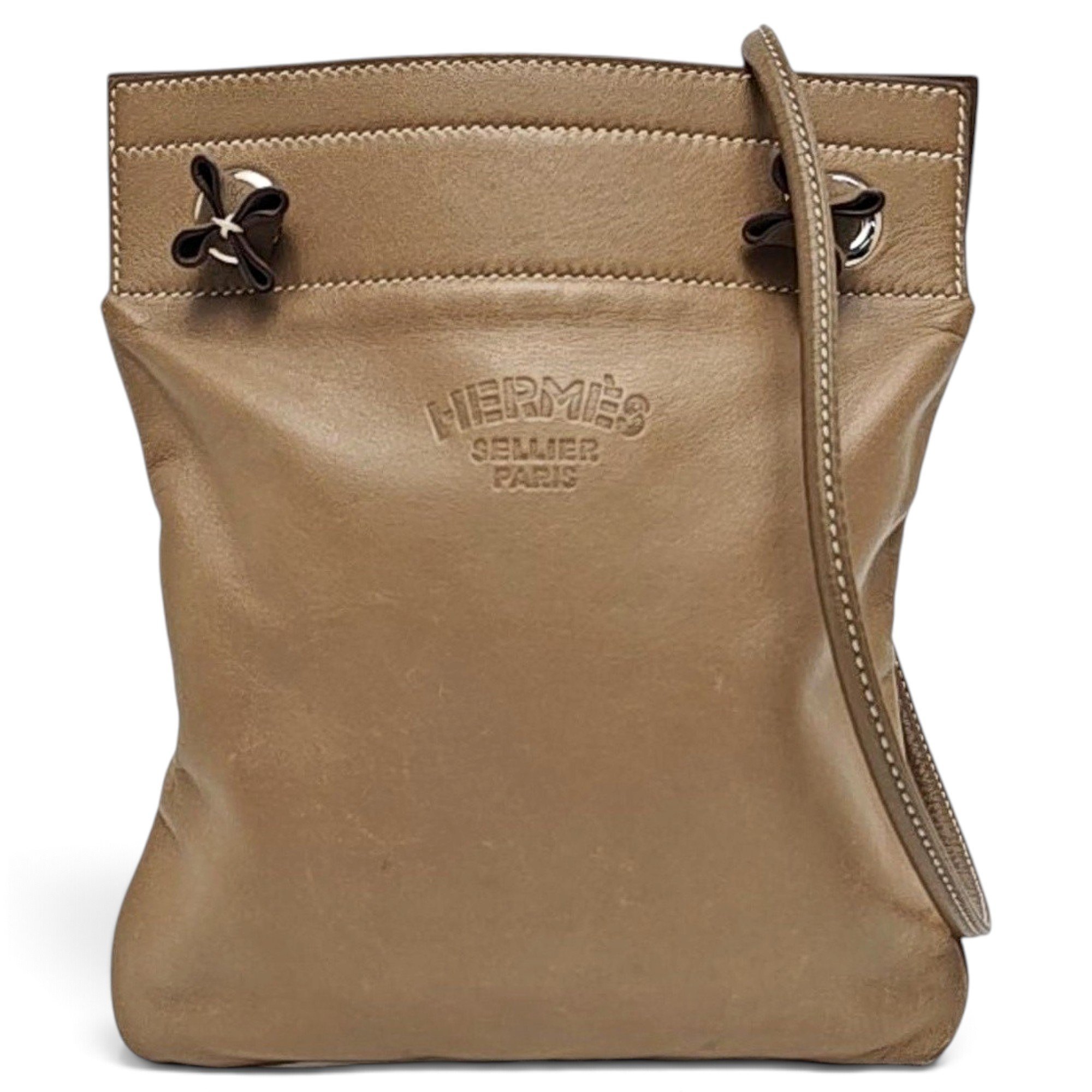 Aline leather handbag