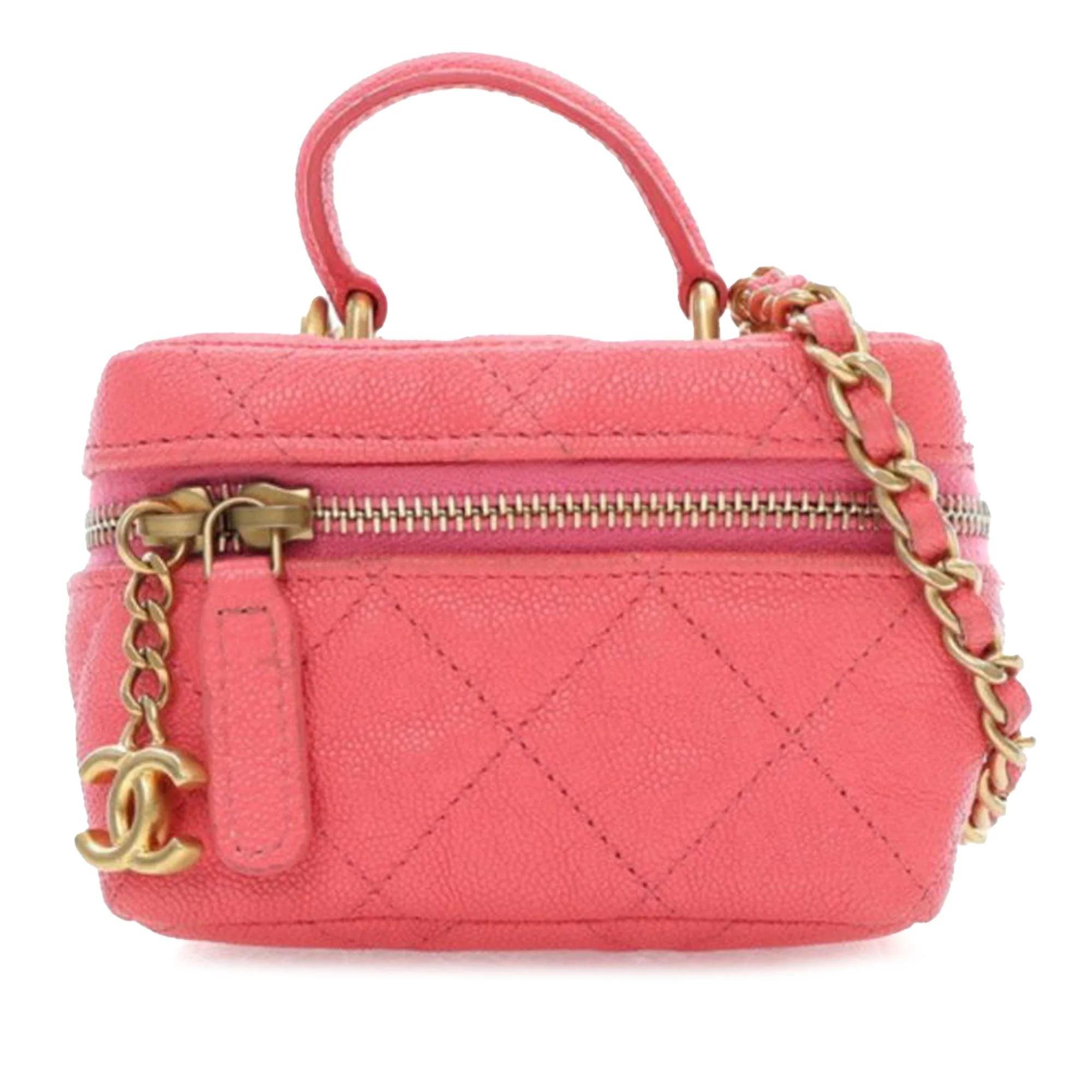 Vanity leather satchel