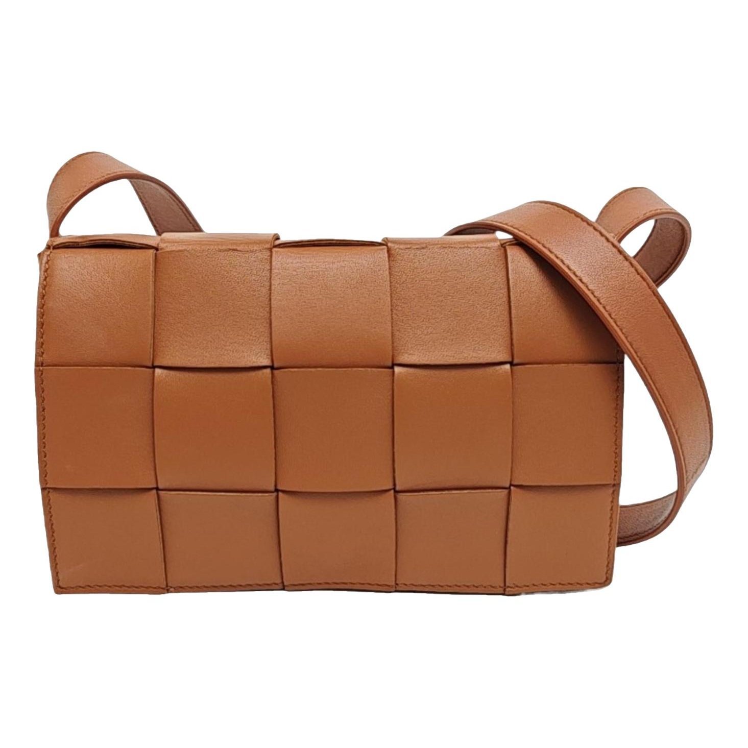 Brick Cassette leather handbag