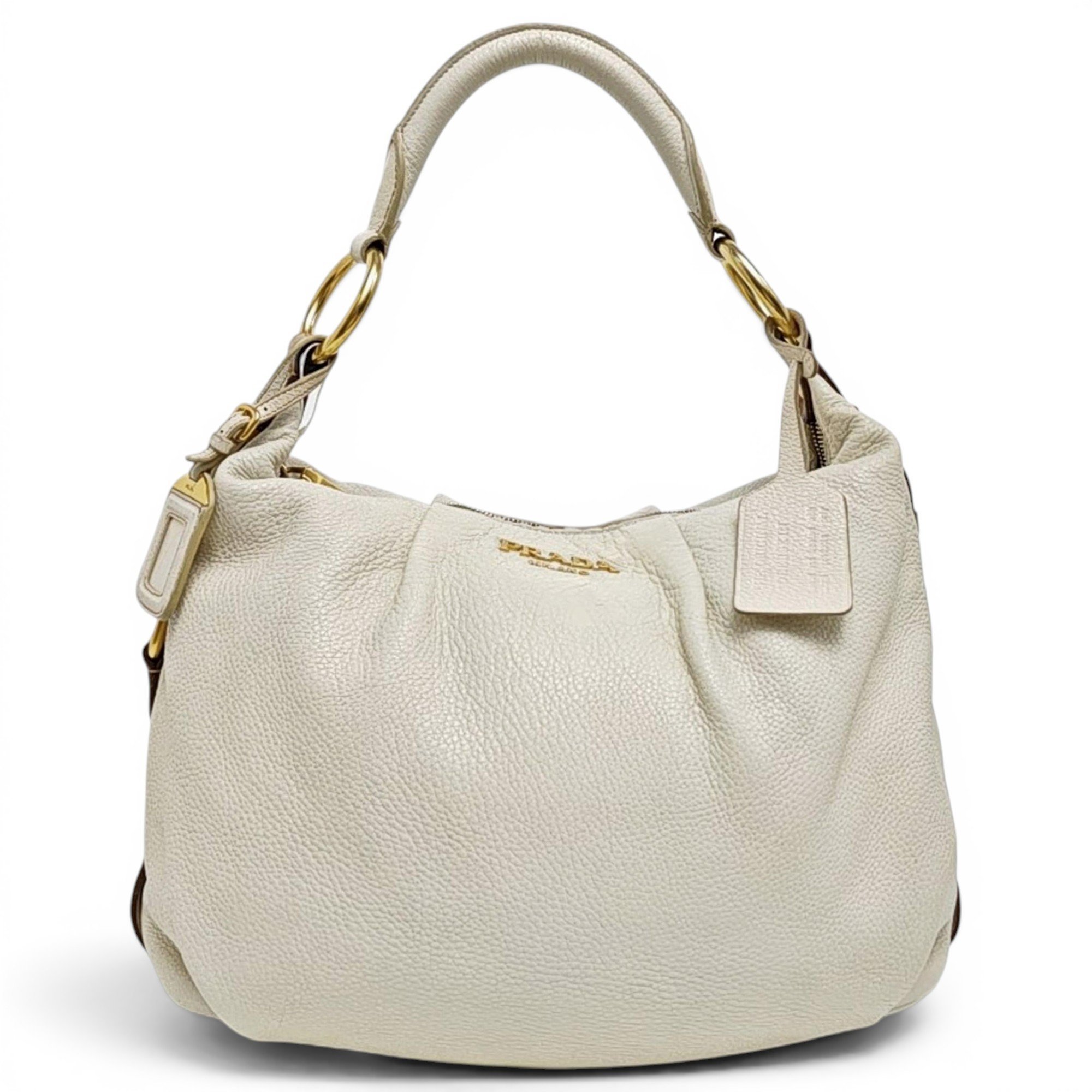Arqué leather handbag