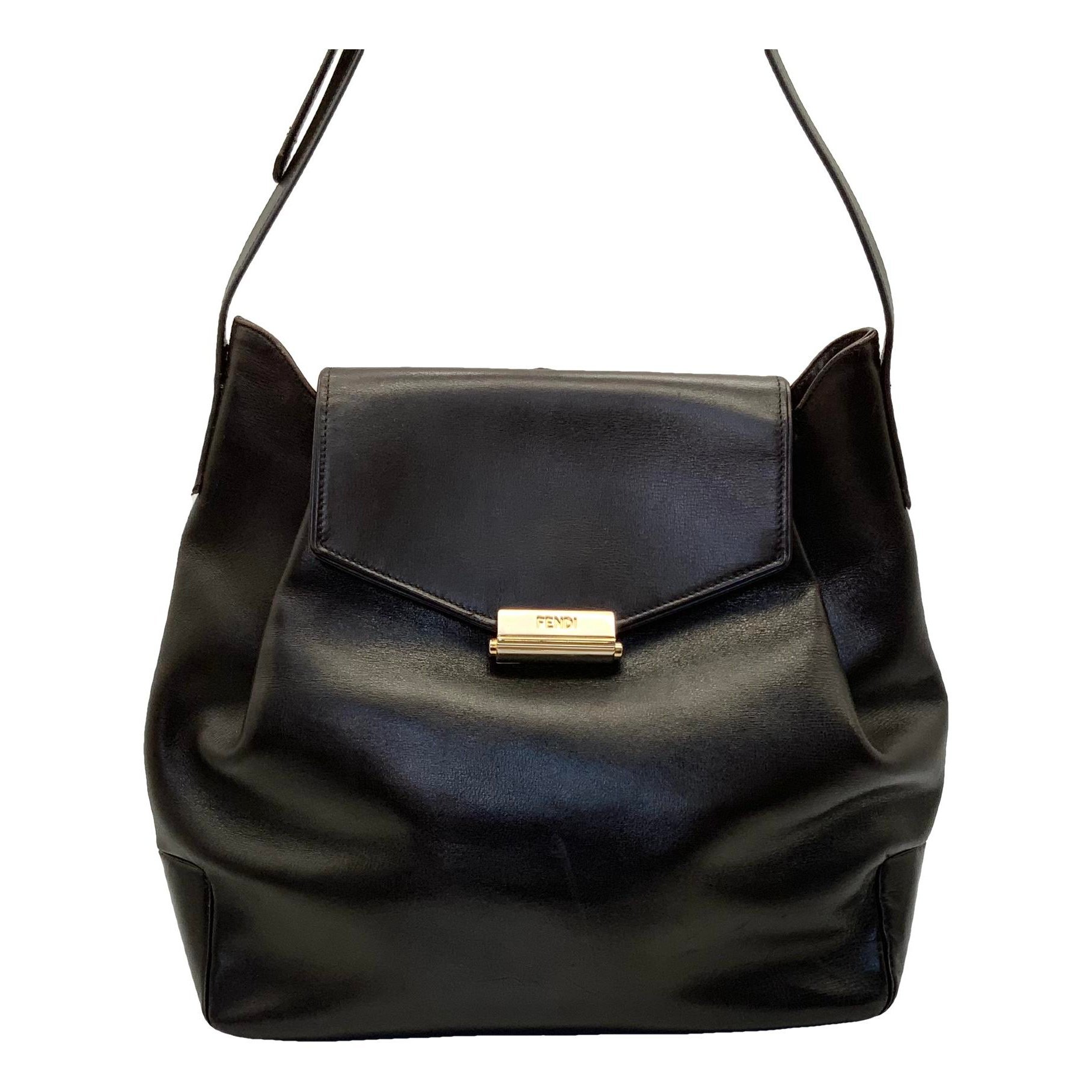 Leather crossbody bag