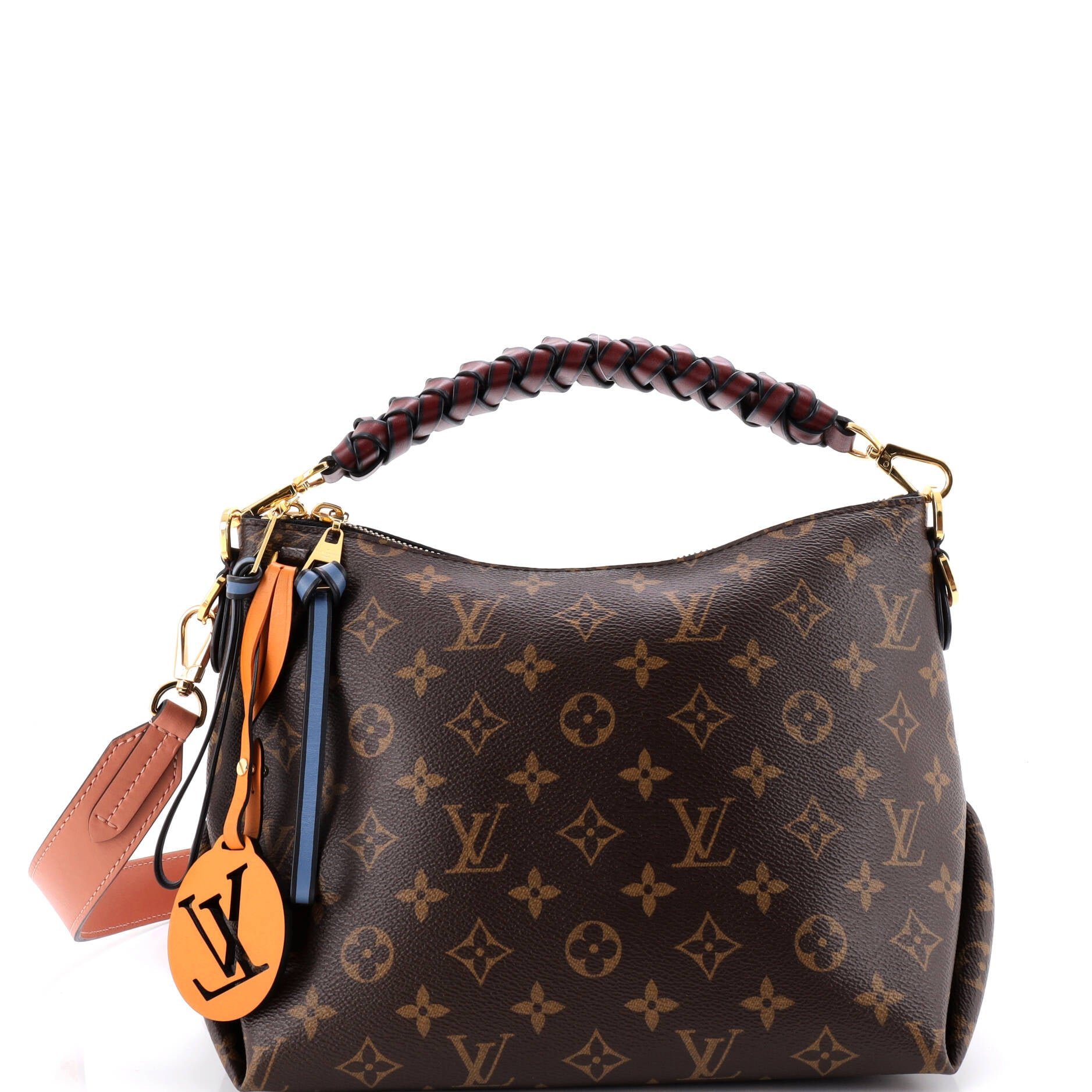 Braided Handle Beaubourg Hobo Monogram Canvas Mini