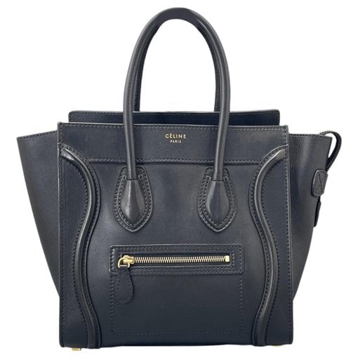 Luggage leather handbag