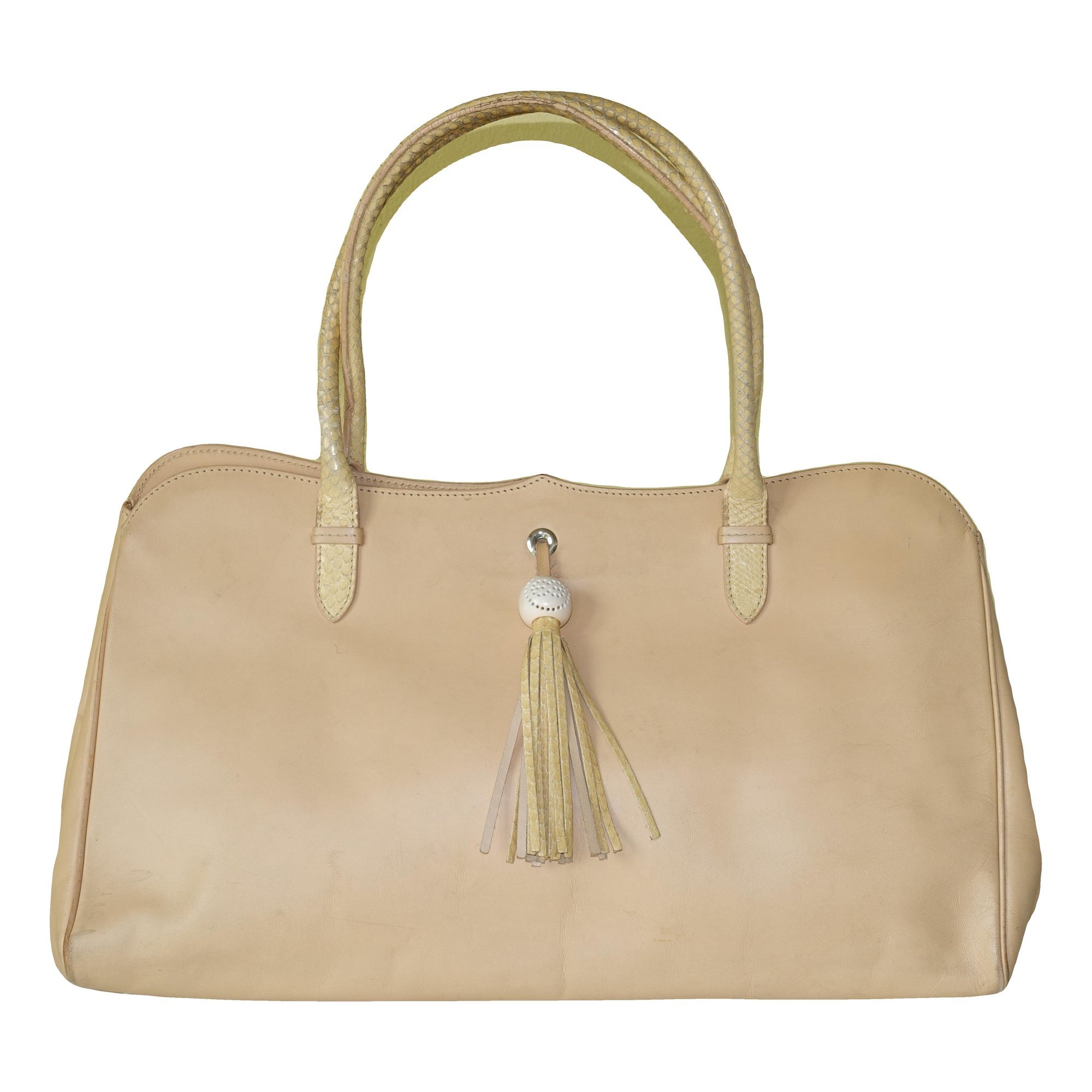 Leather handbag