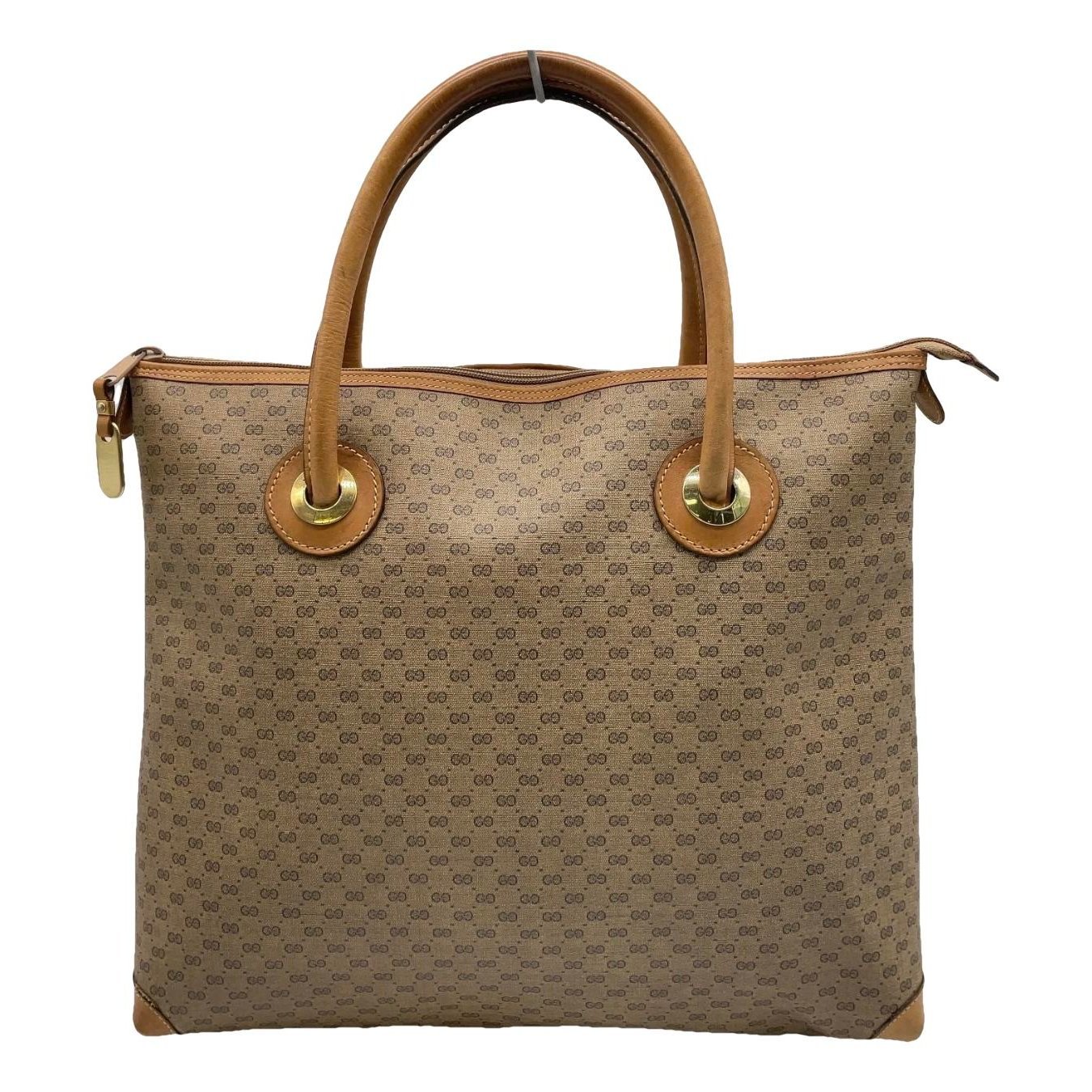 Ophidia Top Handle leather tote