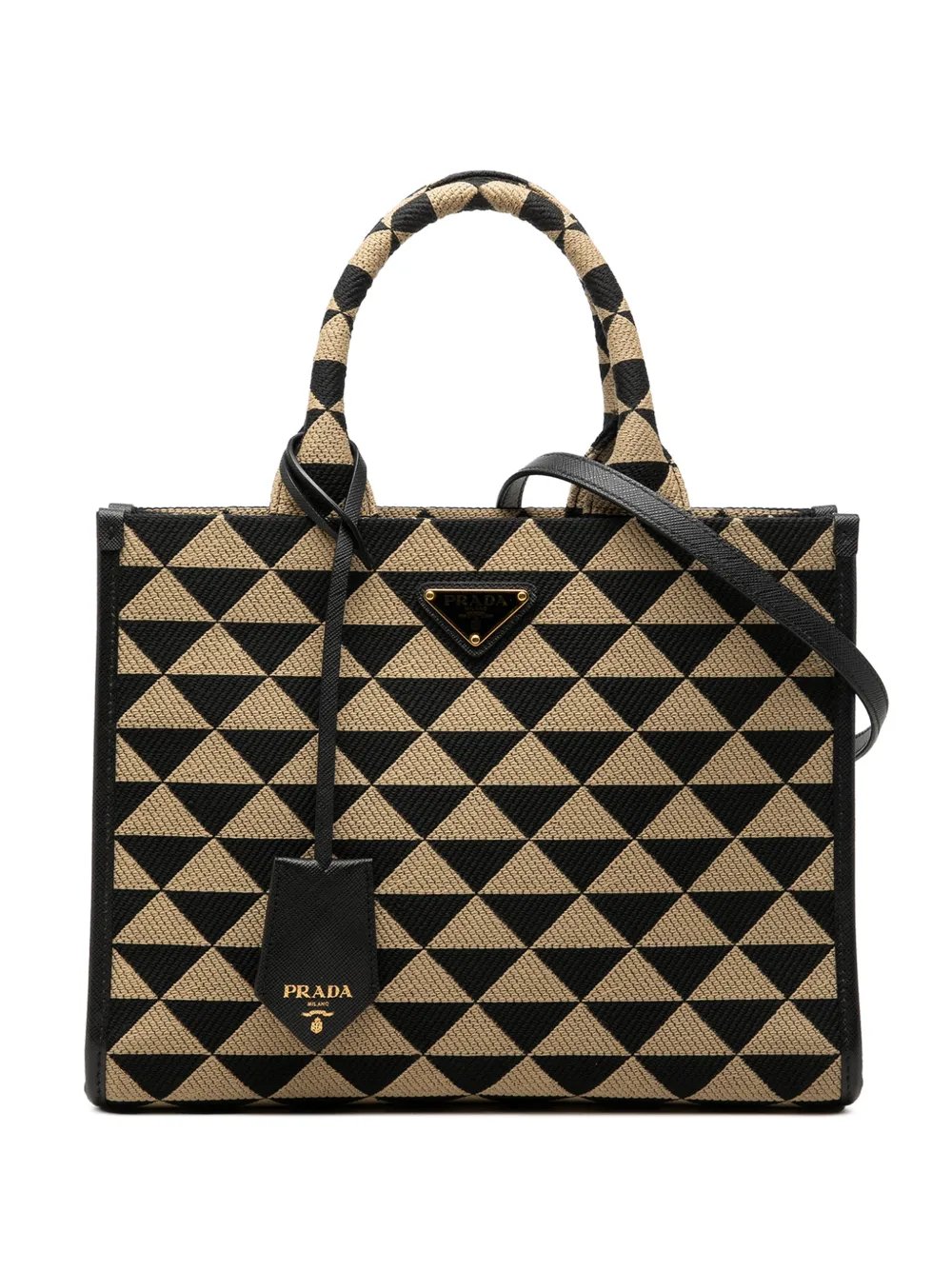 2013-2026 Small Canvas Symbole Triangolo satchel