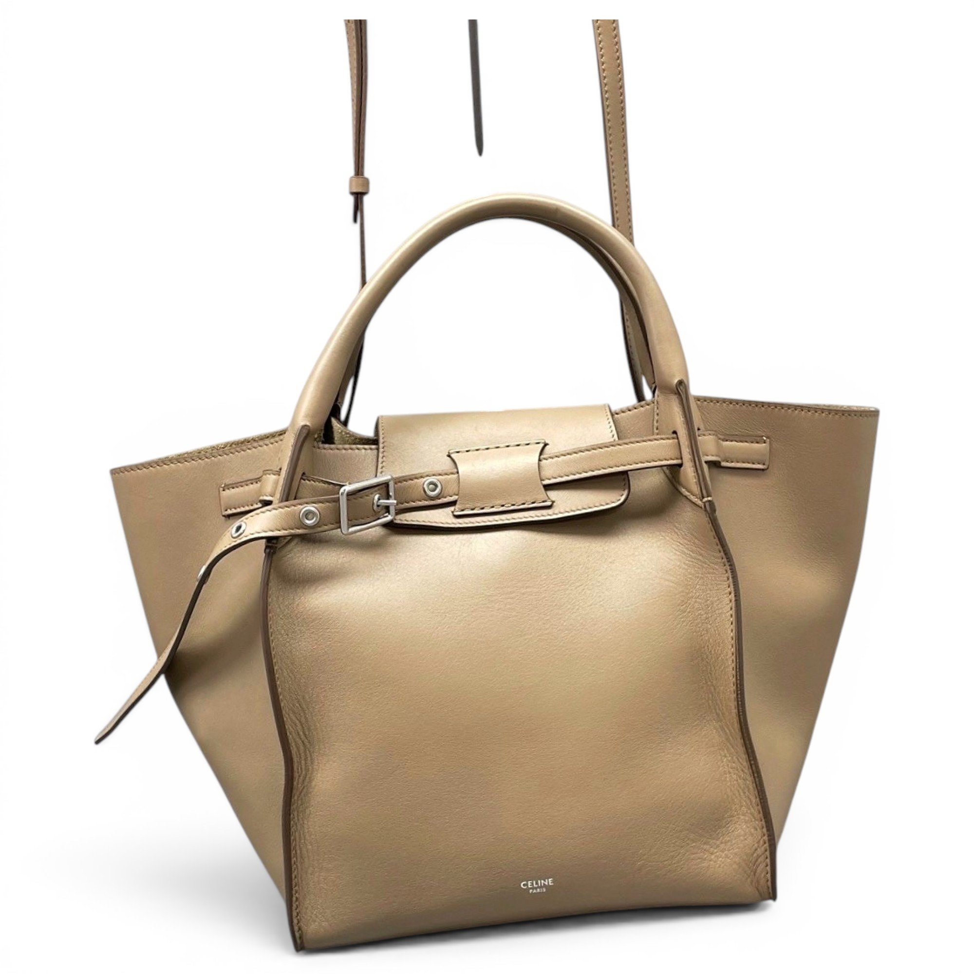 Big Bag leather handbag