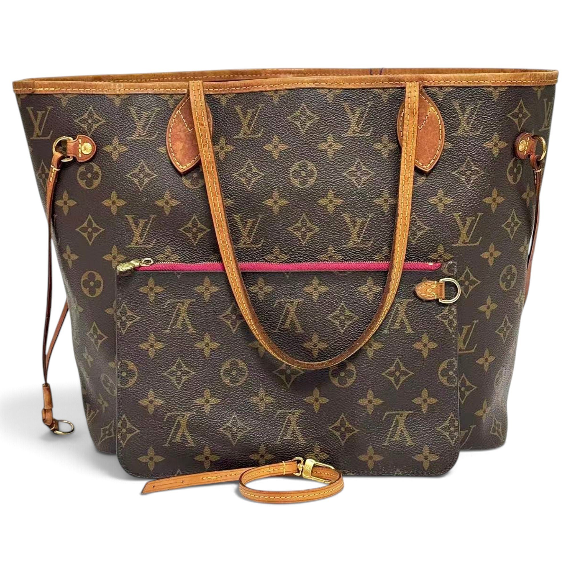Neverfull leather tote