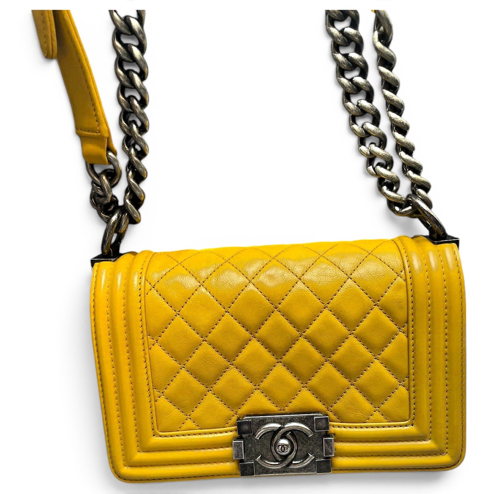Boy leather handbag