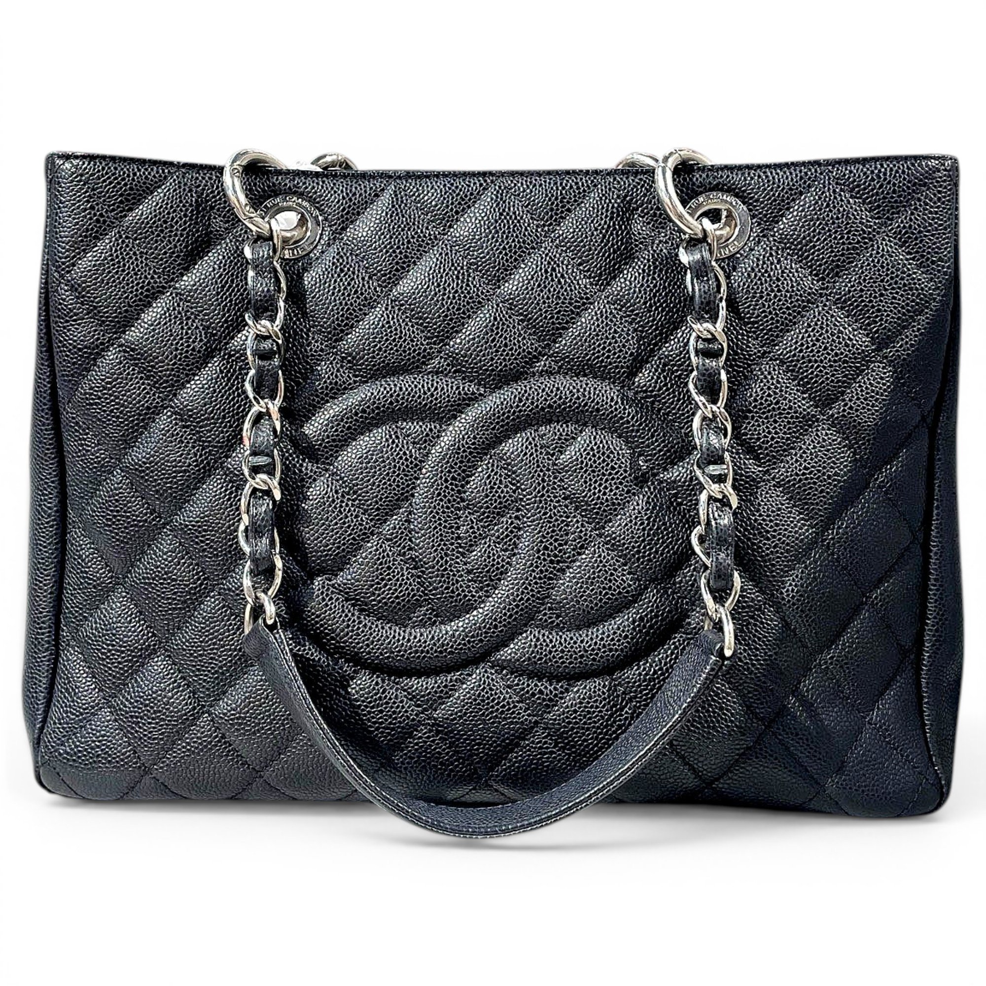 Grand shopping leather tote