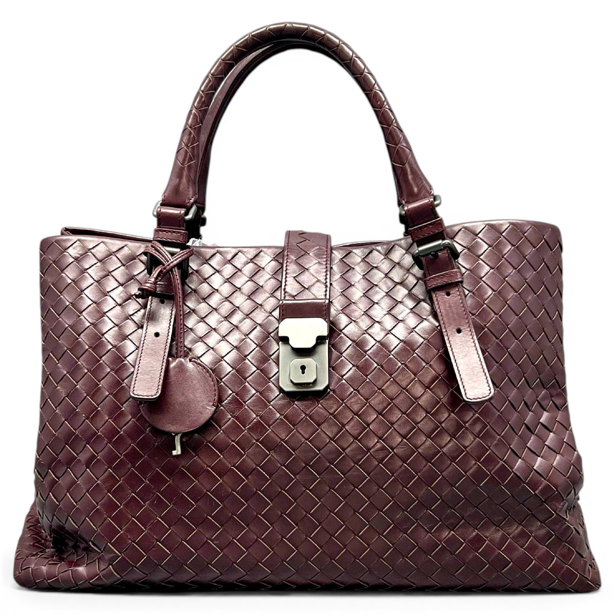 Roma leather handbag