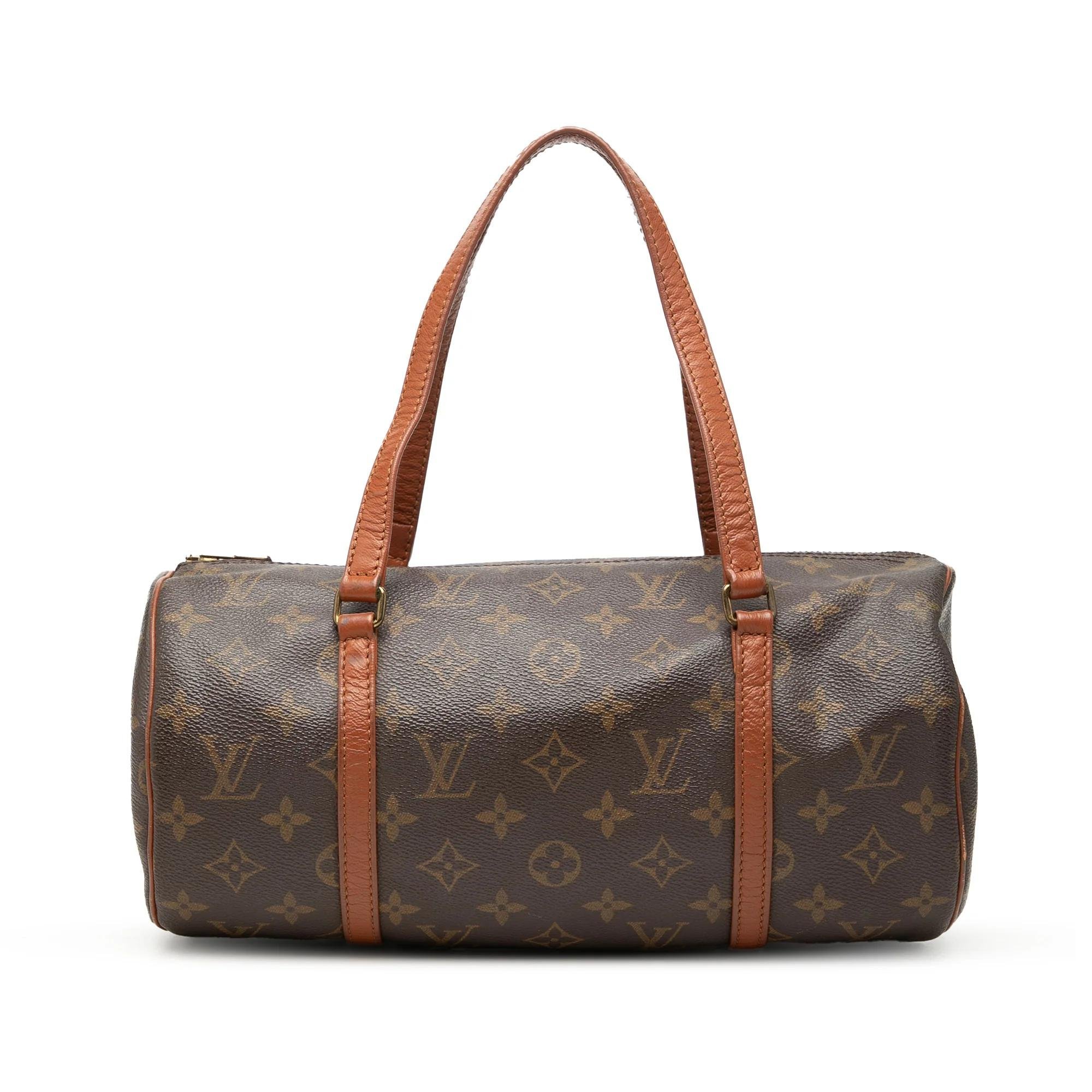 Papillon leather handbag