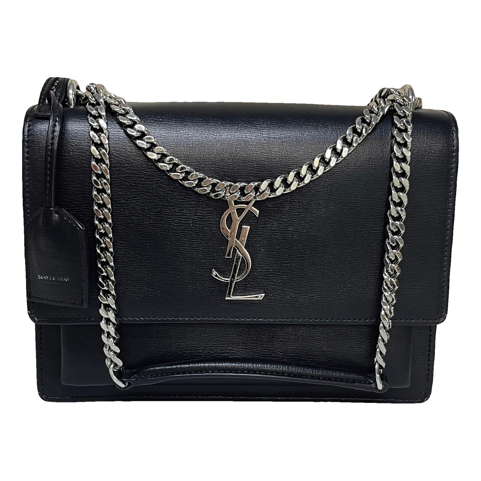 Sunset leather handbag
