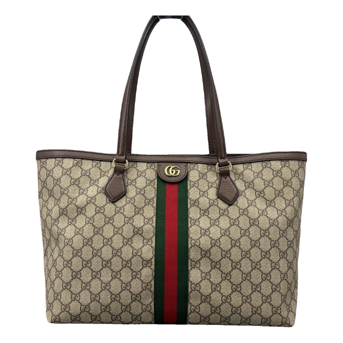 Ophidia Shopping leather handbag