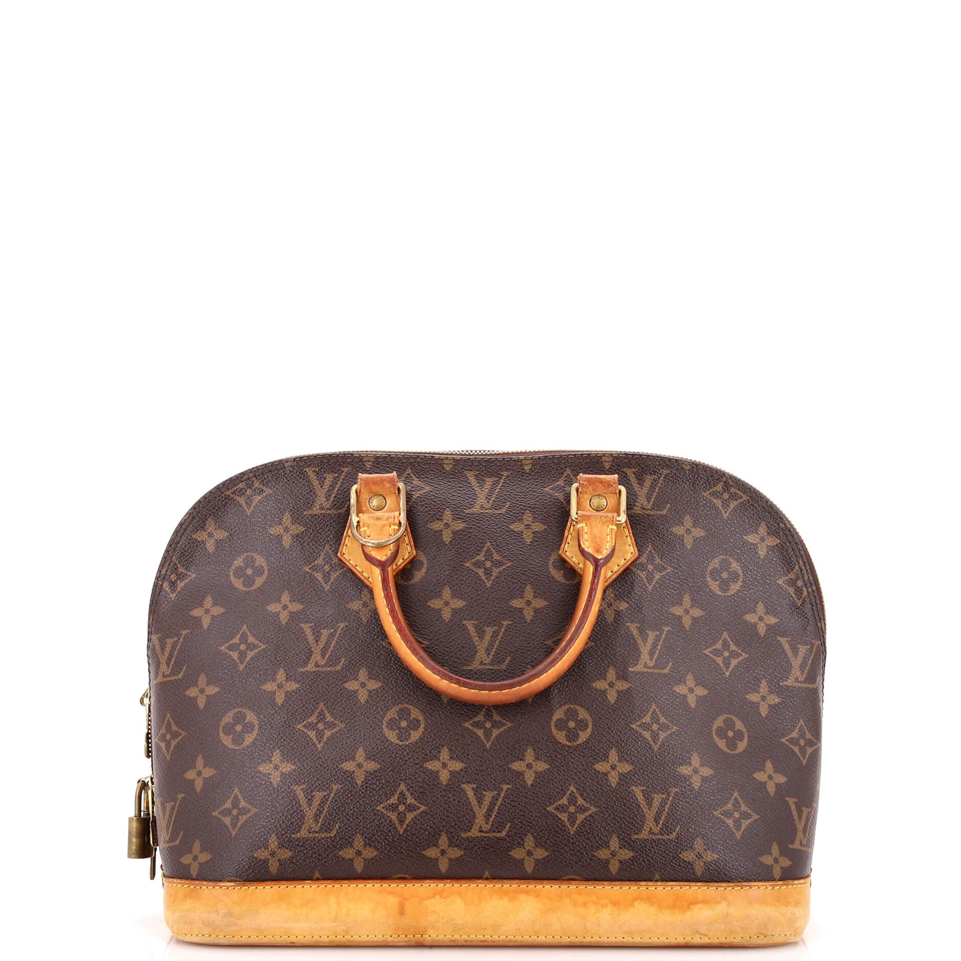 Louis Vuitton Alma Handbag Monogram Canvas PM