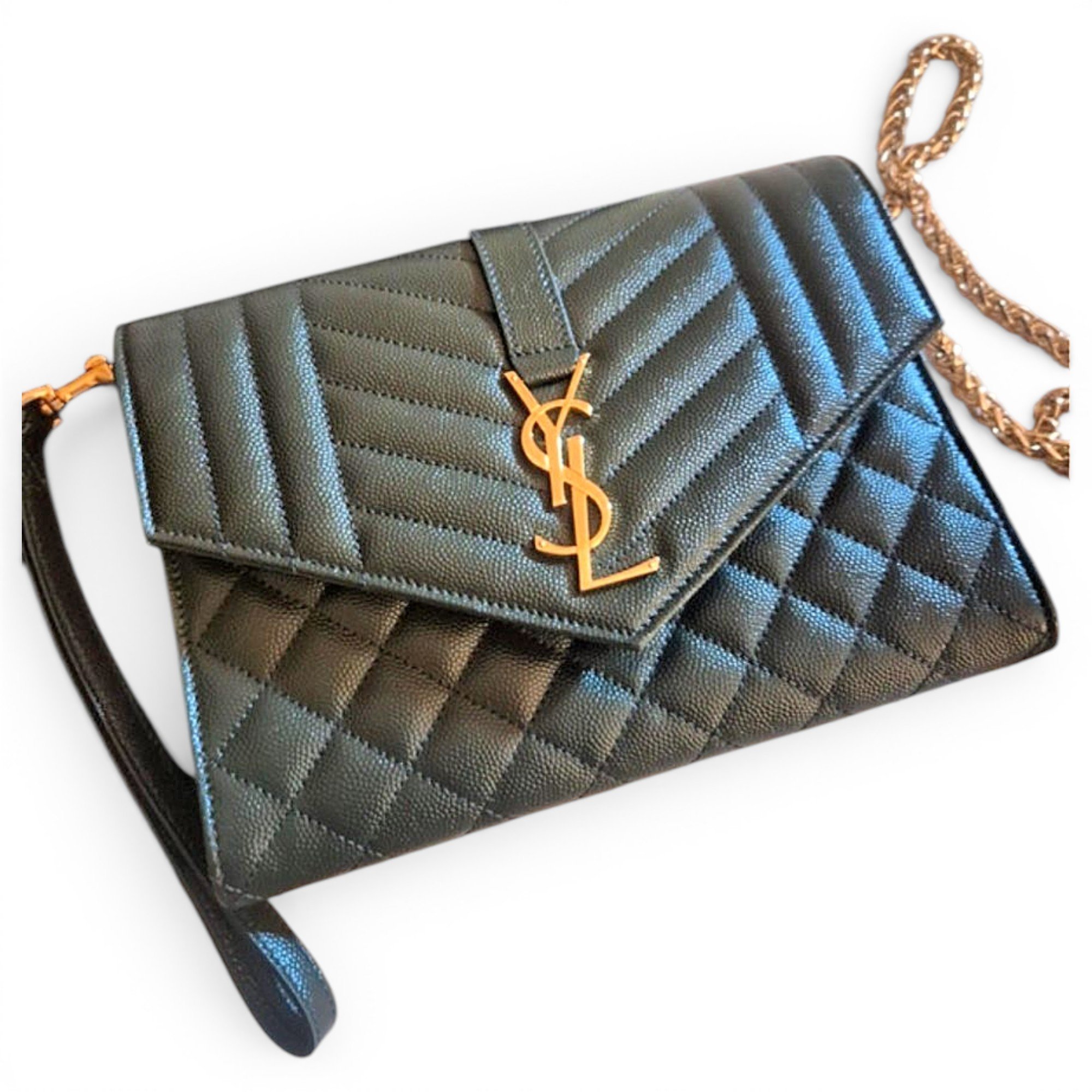 Saint Laurent Leather clutch bag