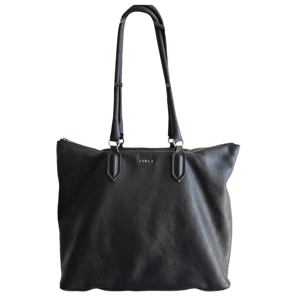 Leather tote