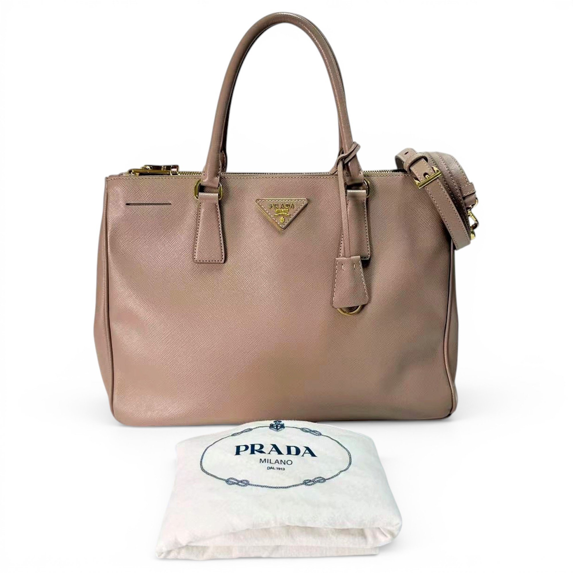 Galleria leather handbag