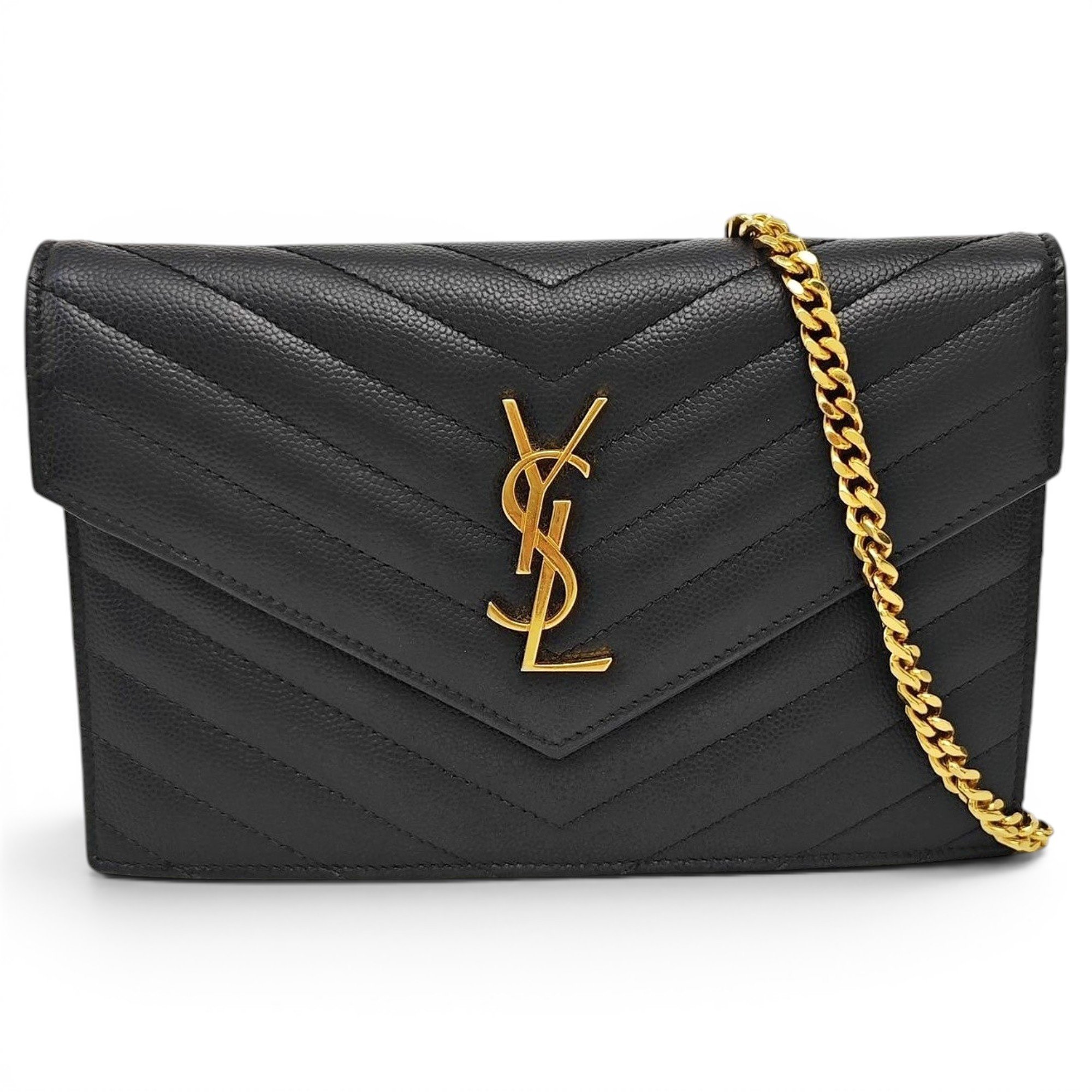 Baby monogramme leather handbag