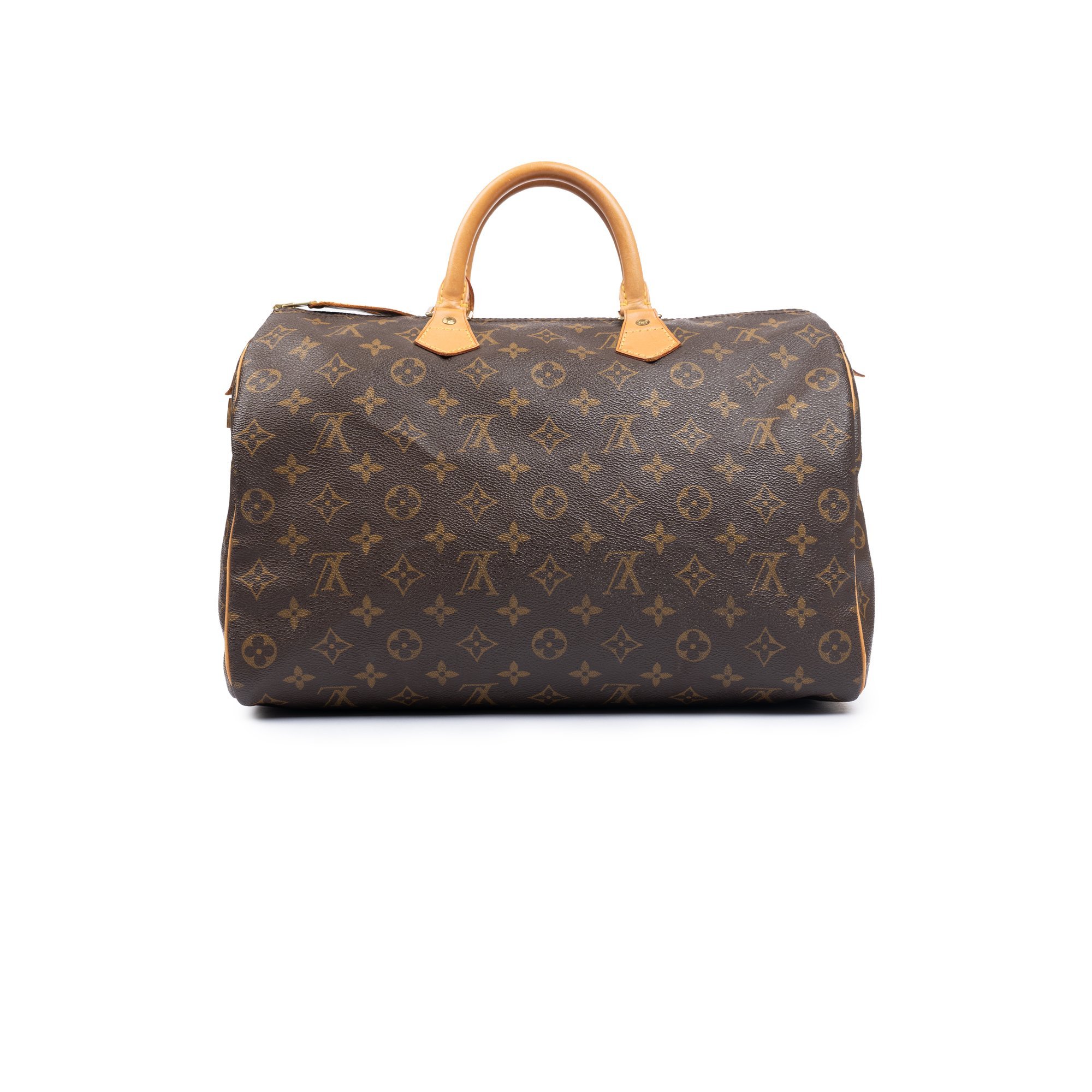 Speedy leather handbag