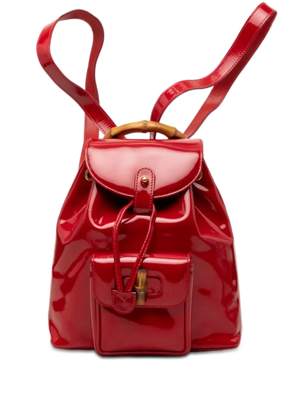 20th Century Patent Bamboo Drawstring backpack