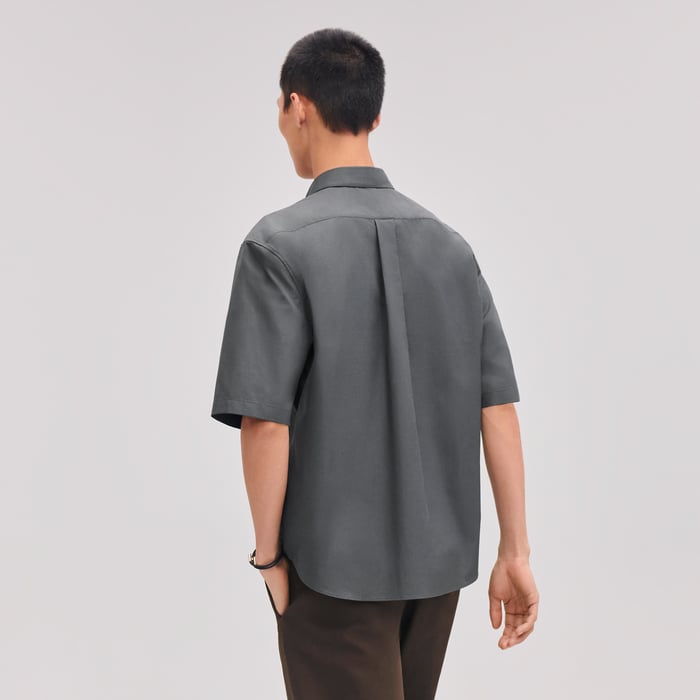 Orage Short-sleeve Straight Cut Shirt