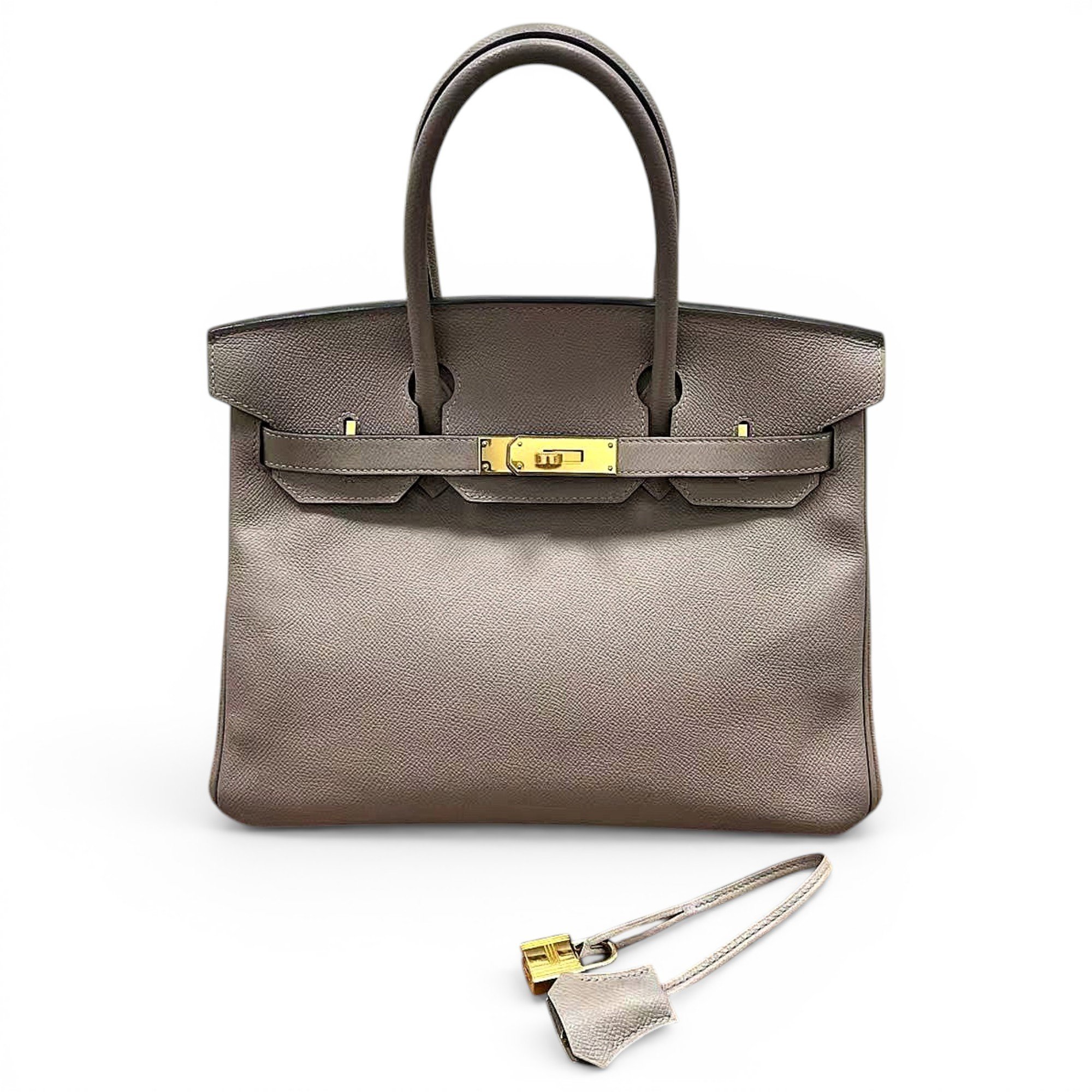 Birkin 30 leather handbag