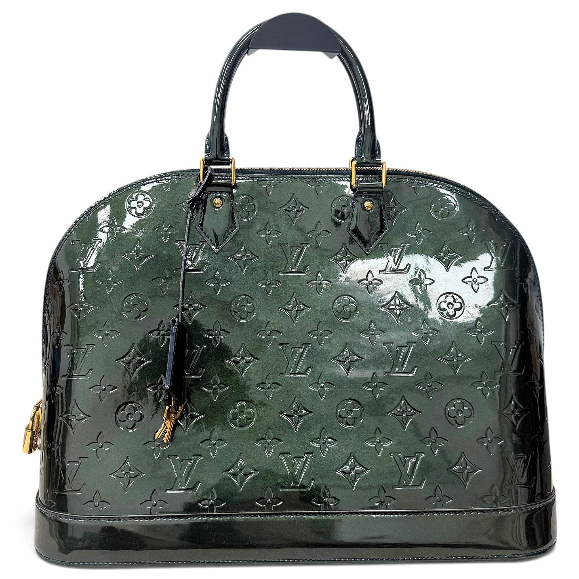 Alma patent leather handbag