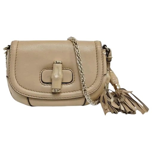 Leather crossbody bag