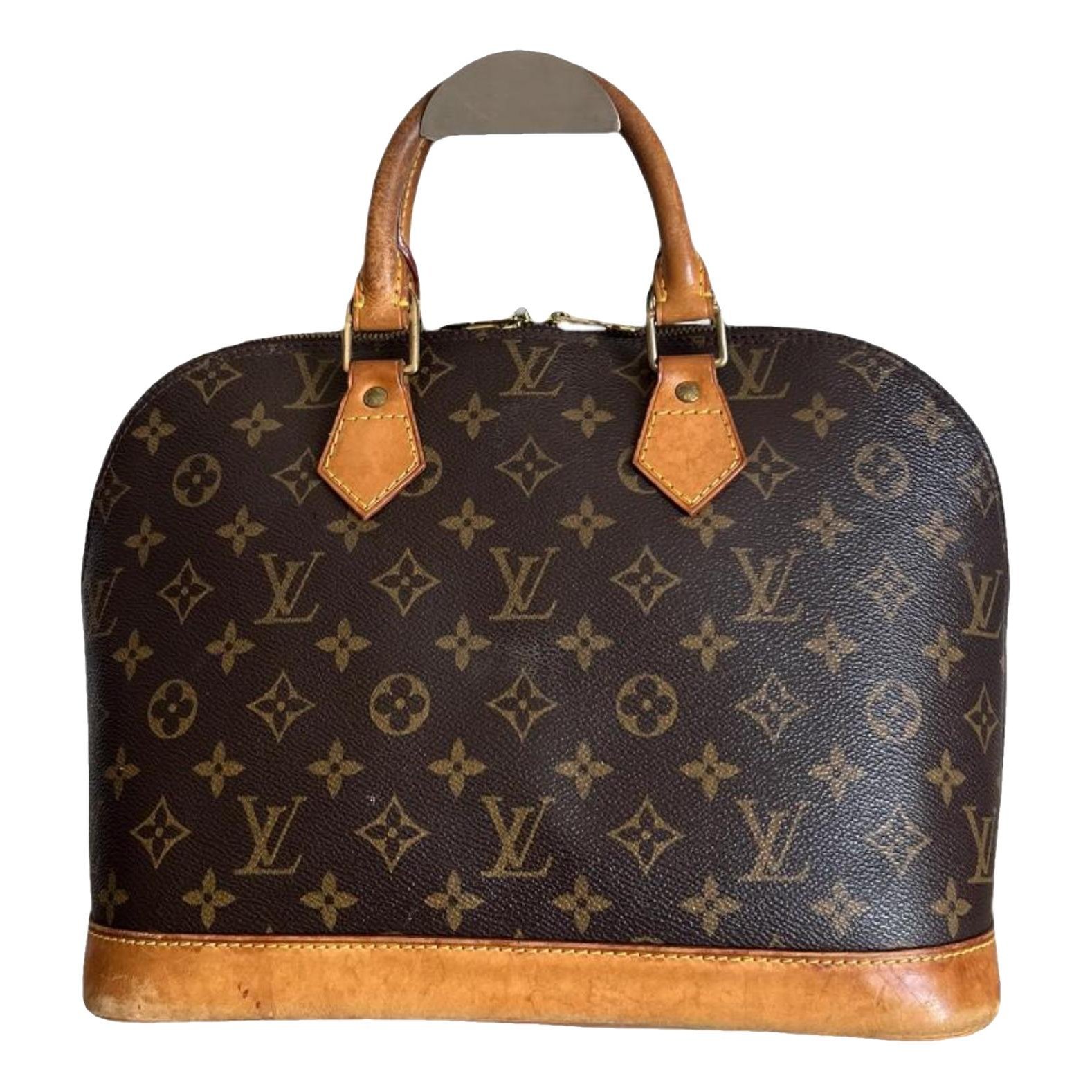 Alma leather handbag