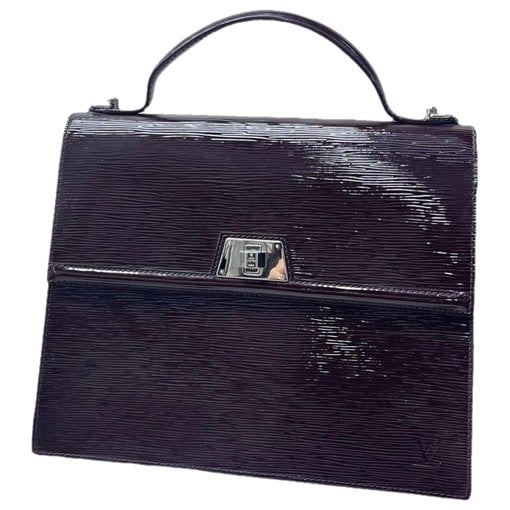Sévigné patent leather handbag