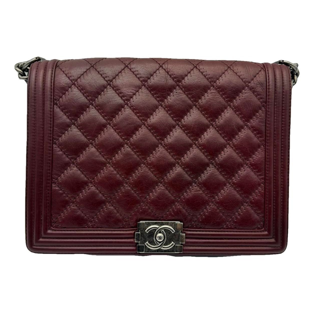 Boy leather crossbody bag