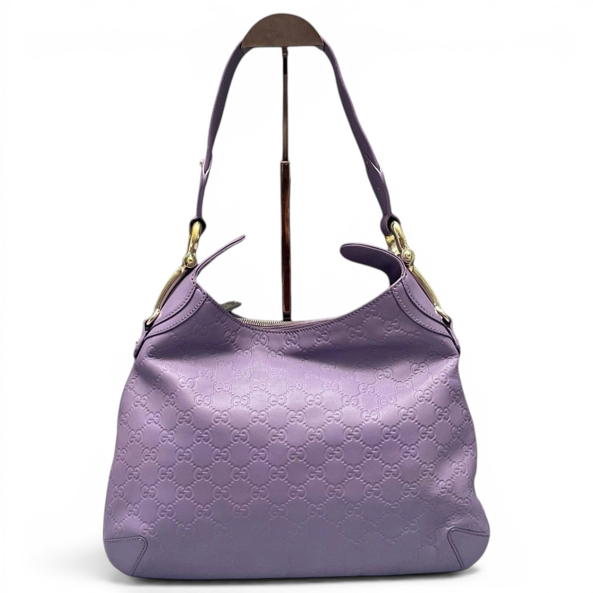 Hobo leather handbag