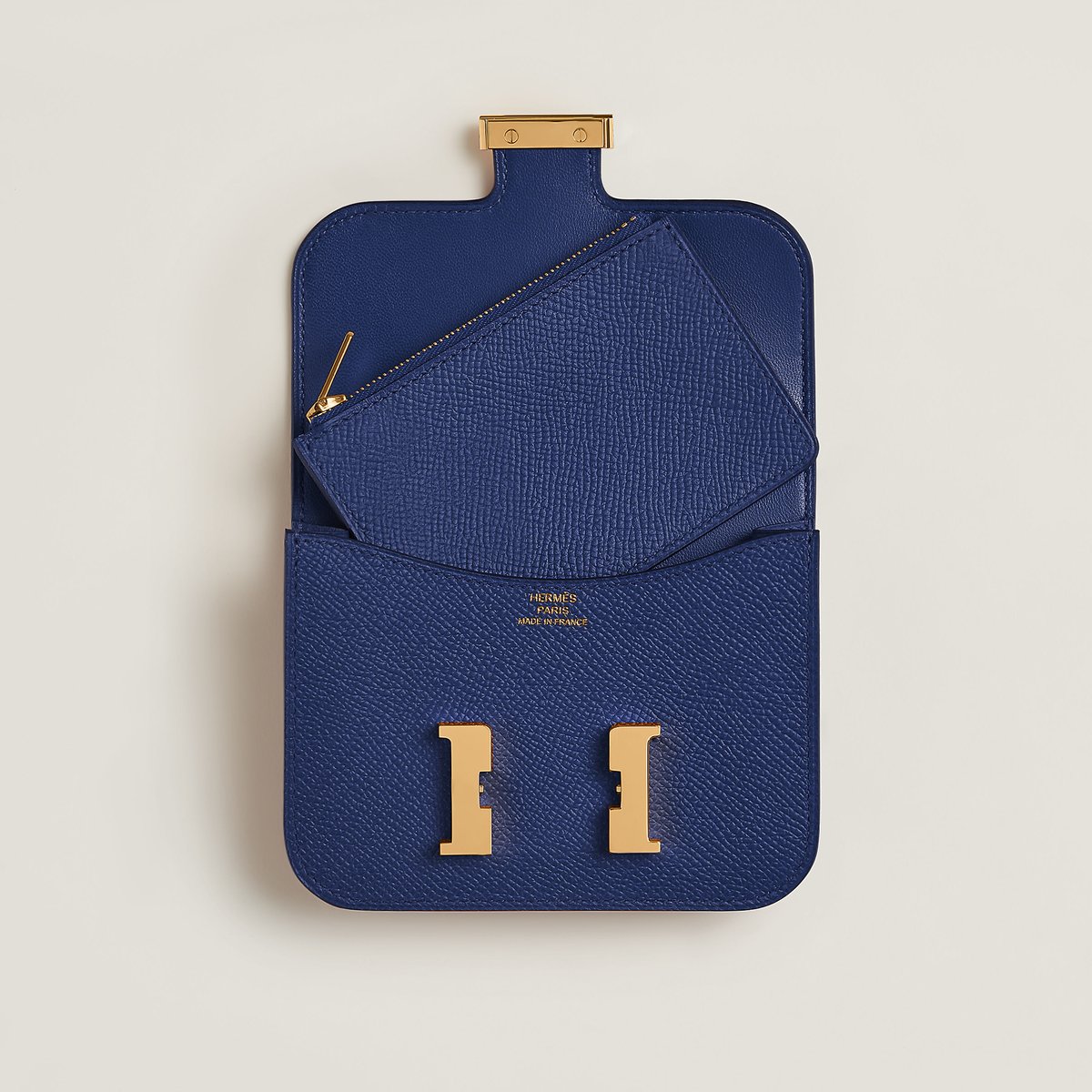 Bleu Saphir Constance Slim Wallet