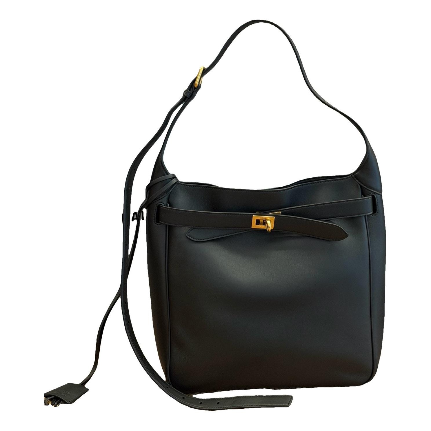 Balenciaga Bel Air Clutch leather handbag