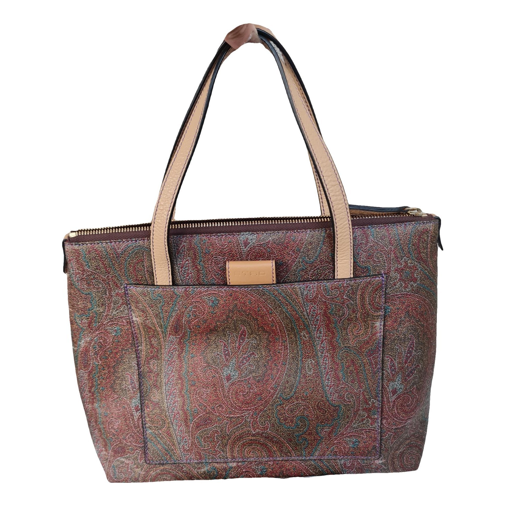 Leather tote