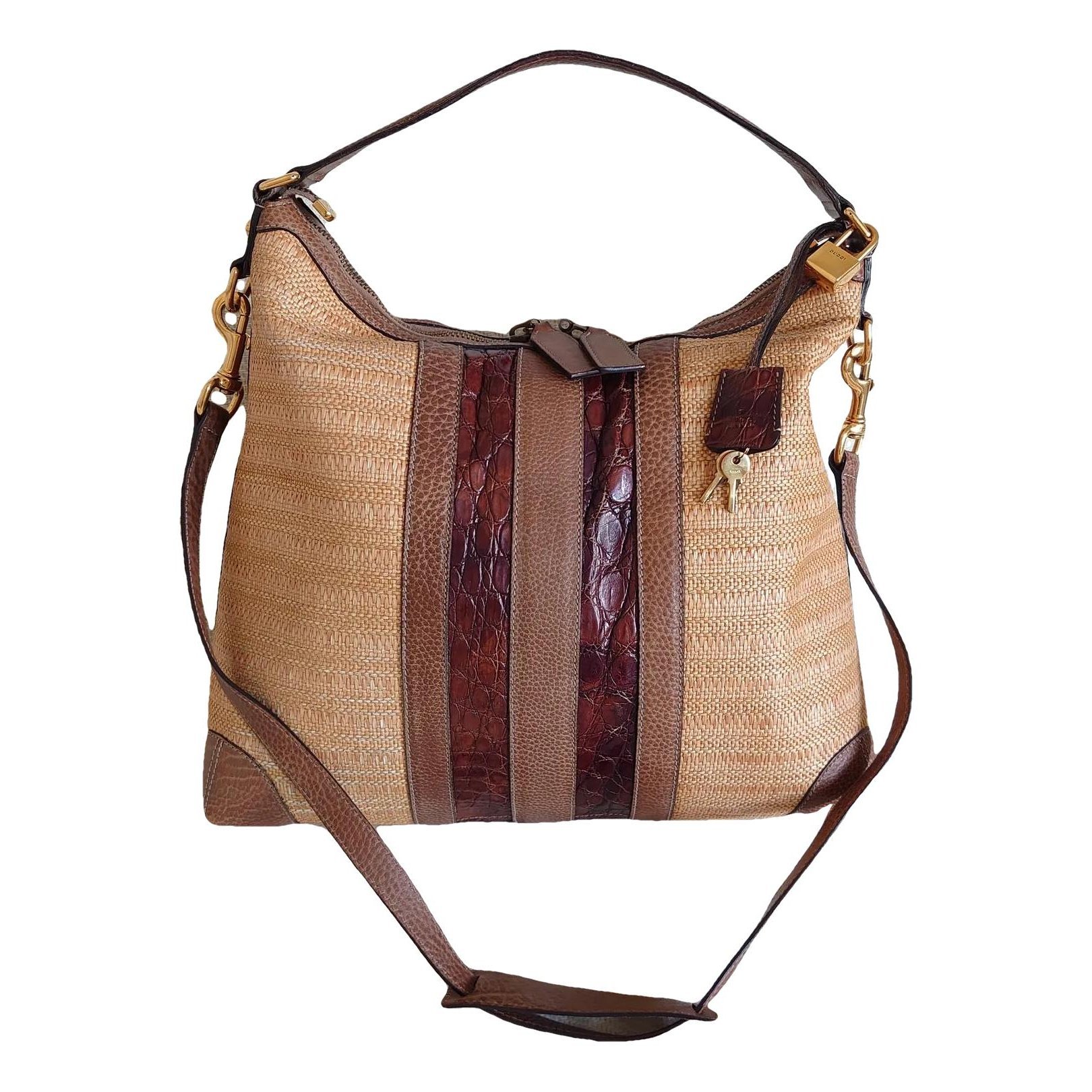 Leather handbag