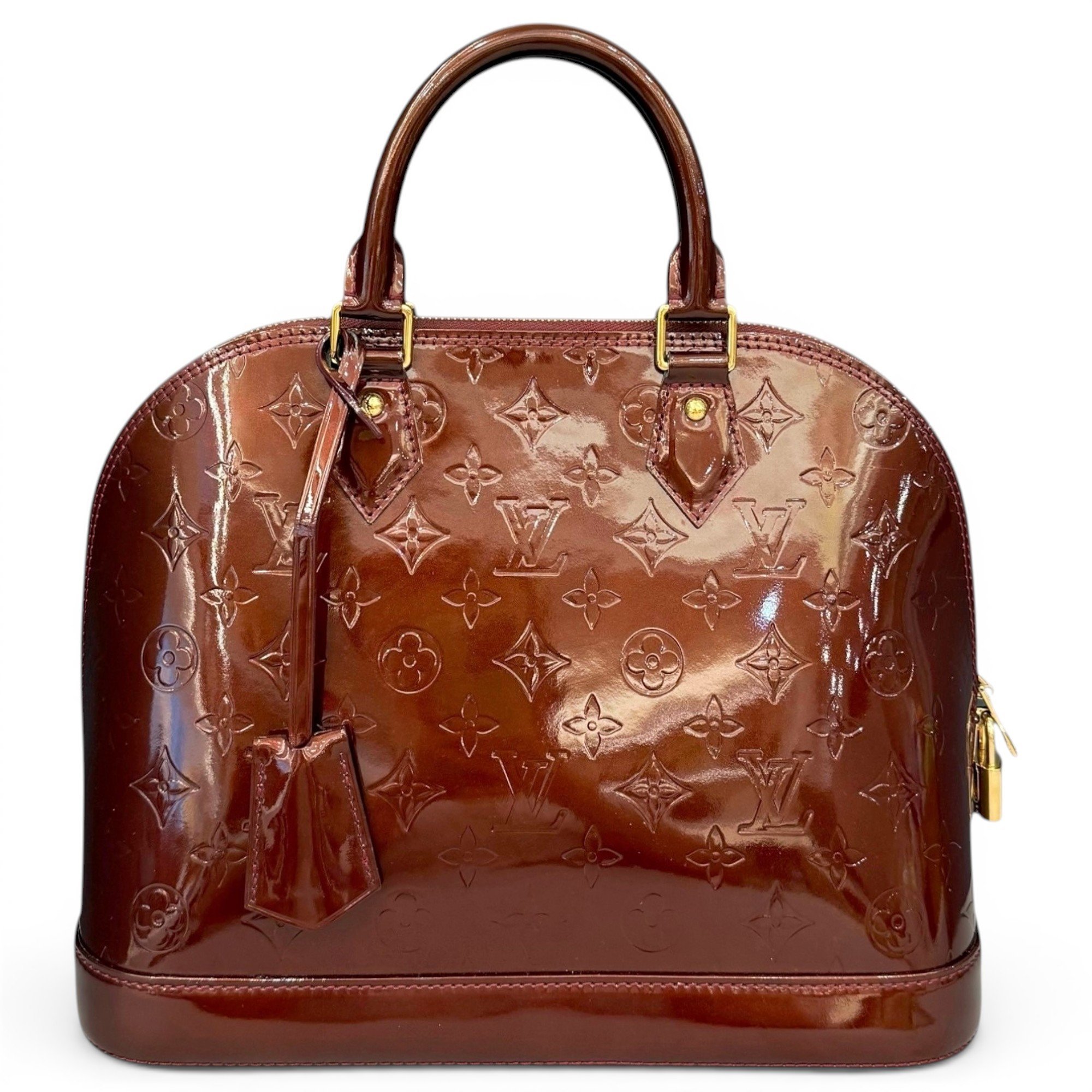 Alma pony-style calfskin handbag