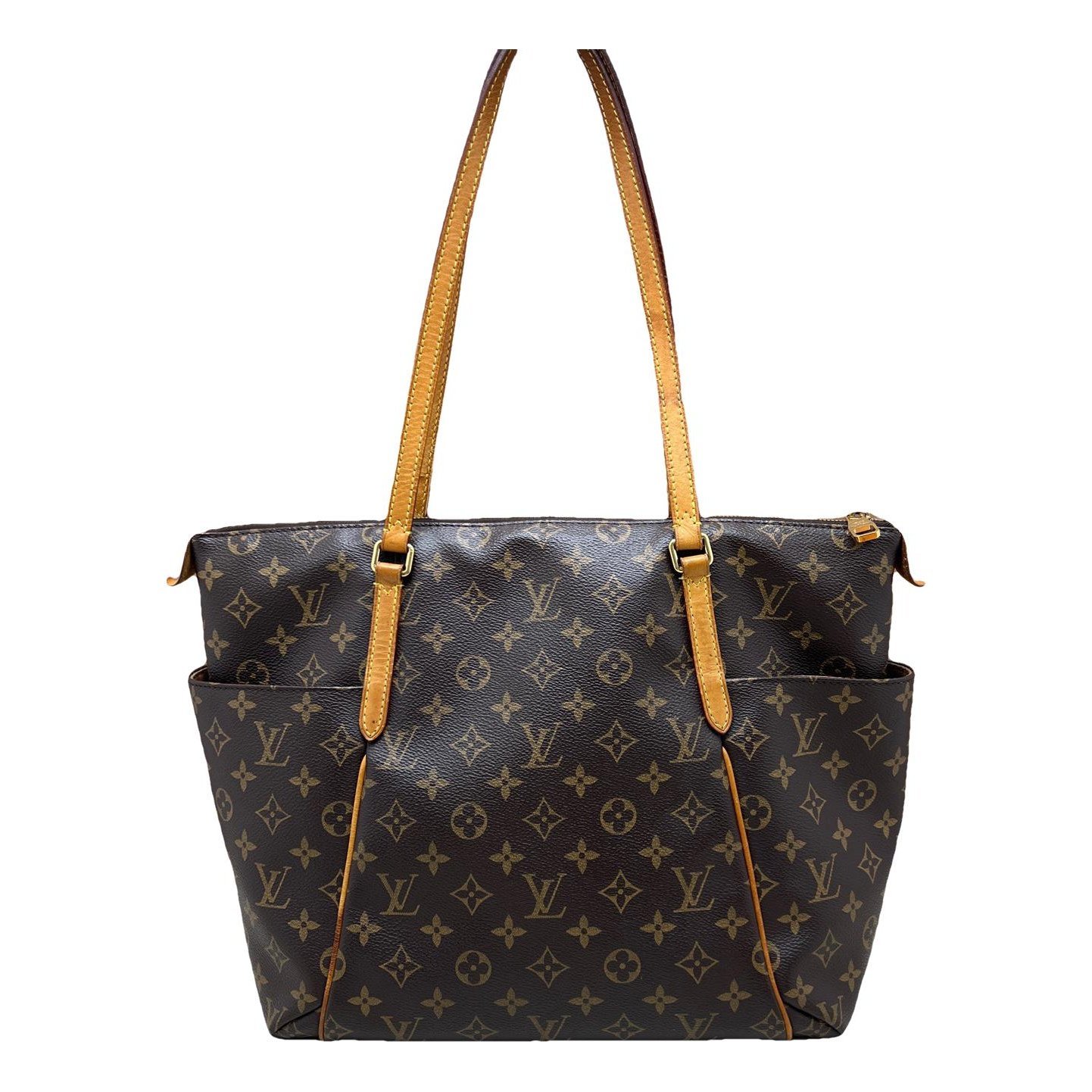 Totally leather handbag