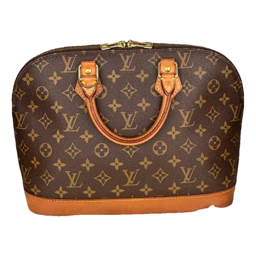 Alma leather handbag
