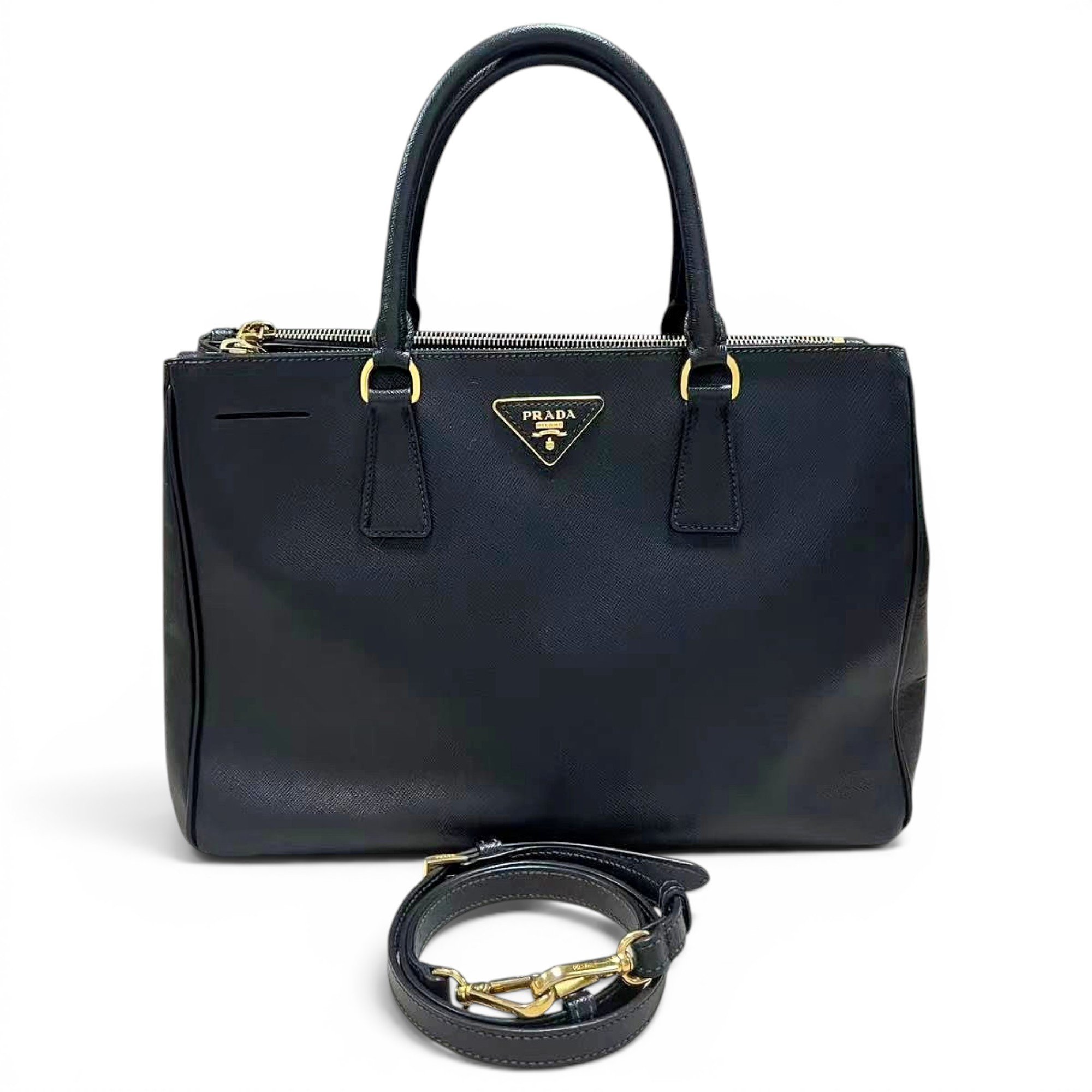 Galleria leather handbag
