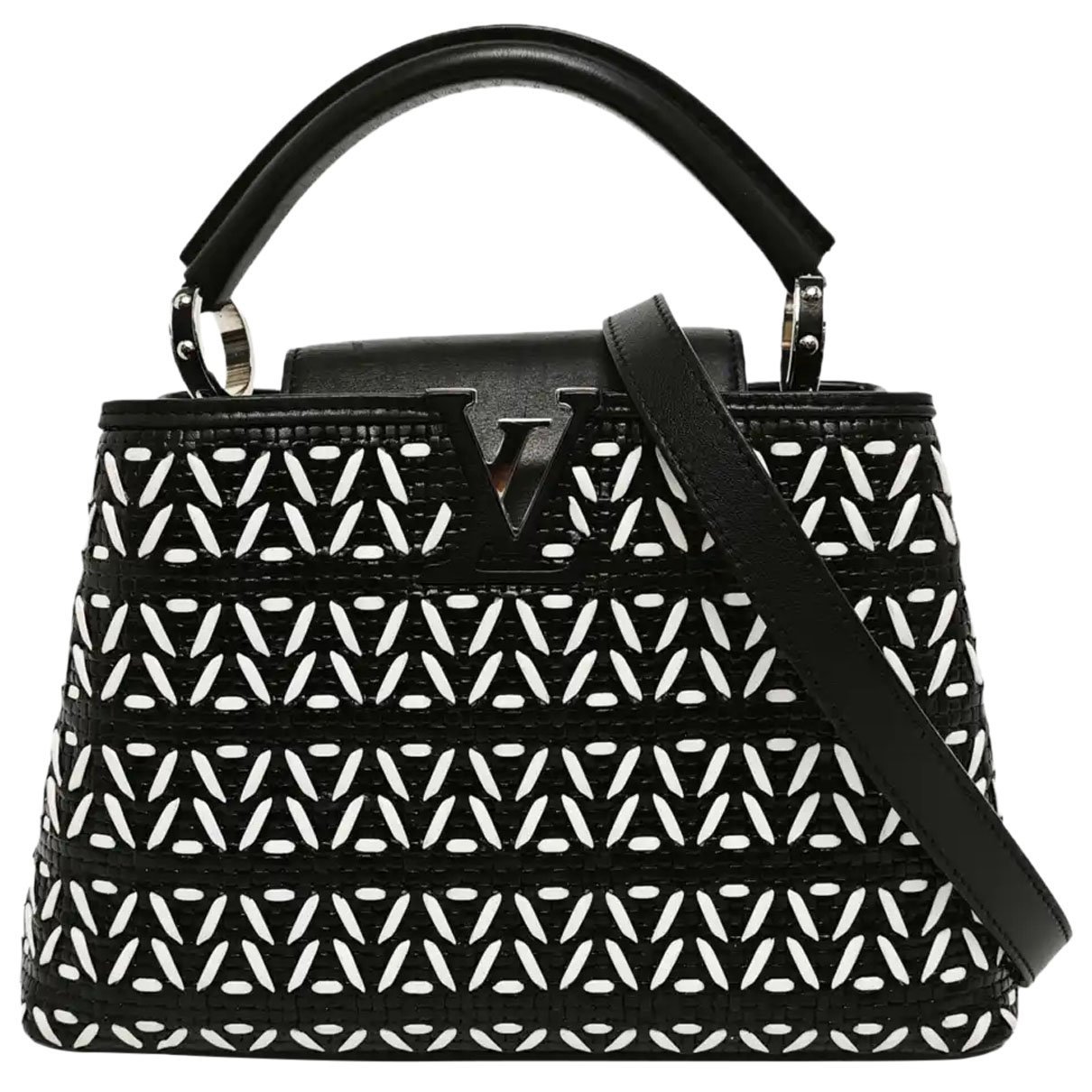 Capucines leather handbag