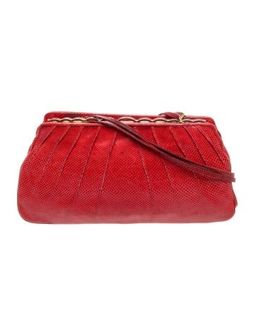 Judith Leiber Leather Evening Bag